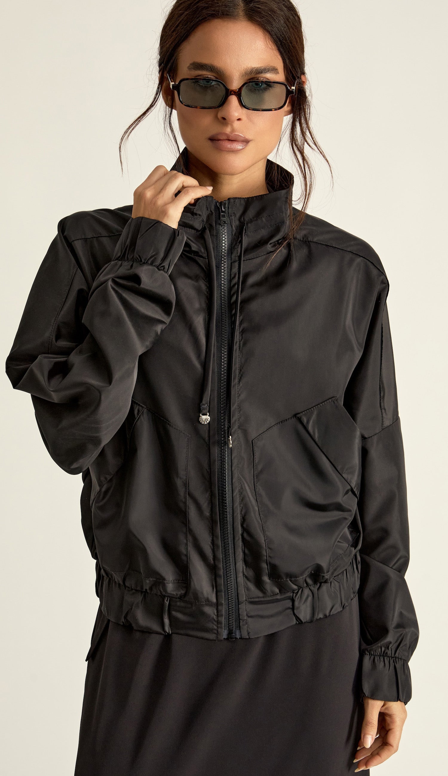 Casaco Francisca Preto