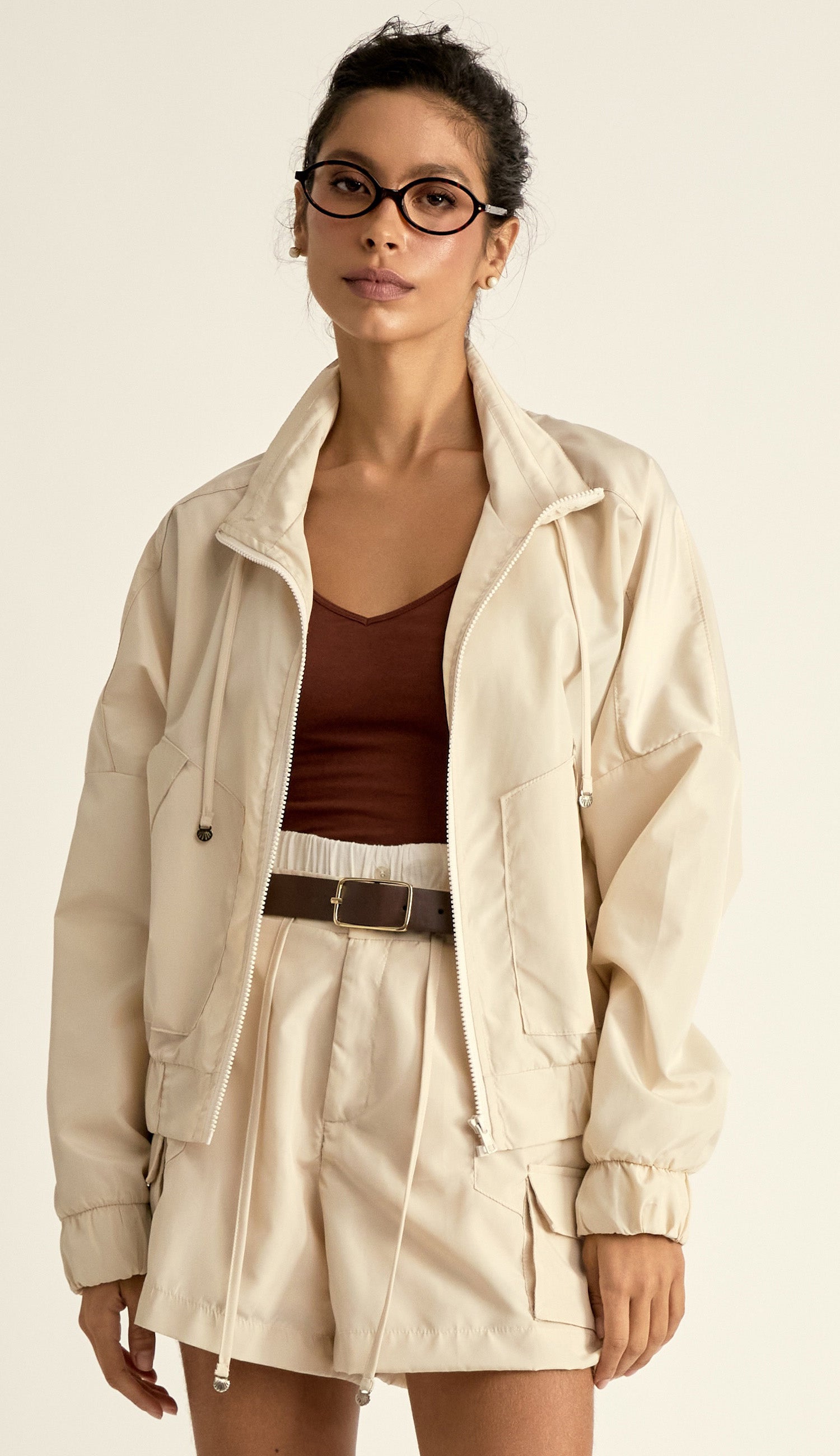 Casaco Francisca Chantilly