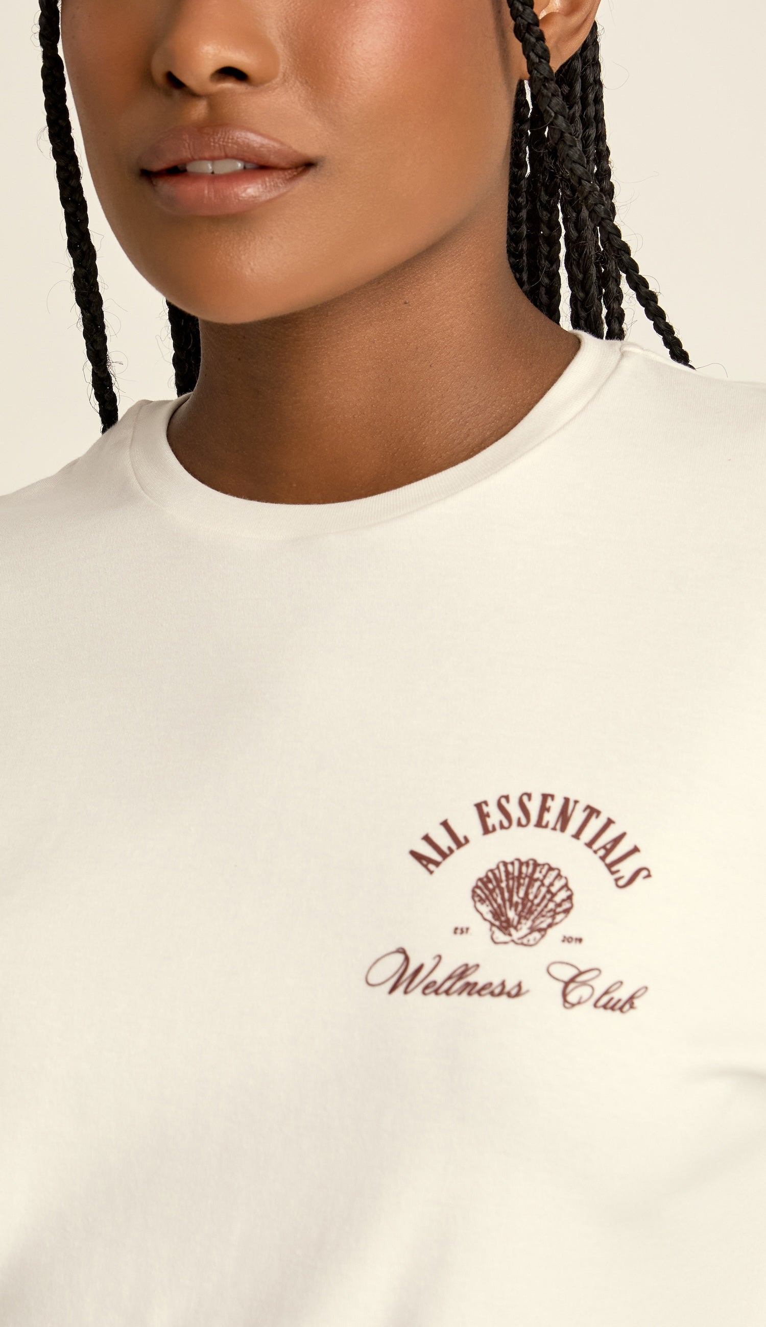 Camiseta Algodão Egipcio Fiji Off White