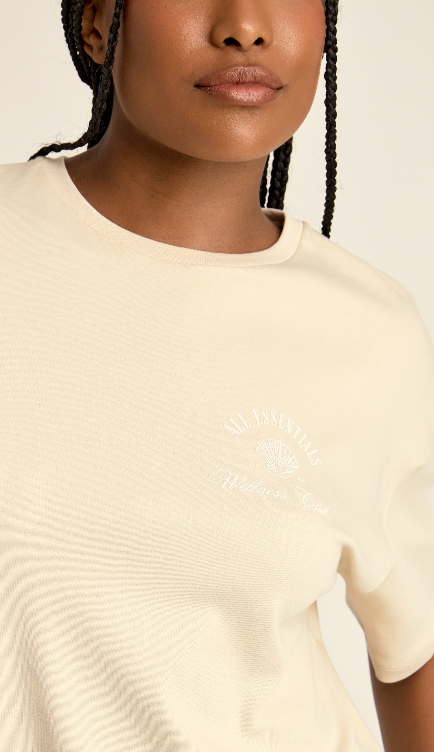 Camiseta Algodão Egipcio Fiji Chantilly