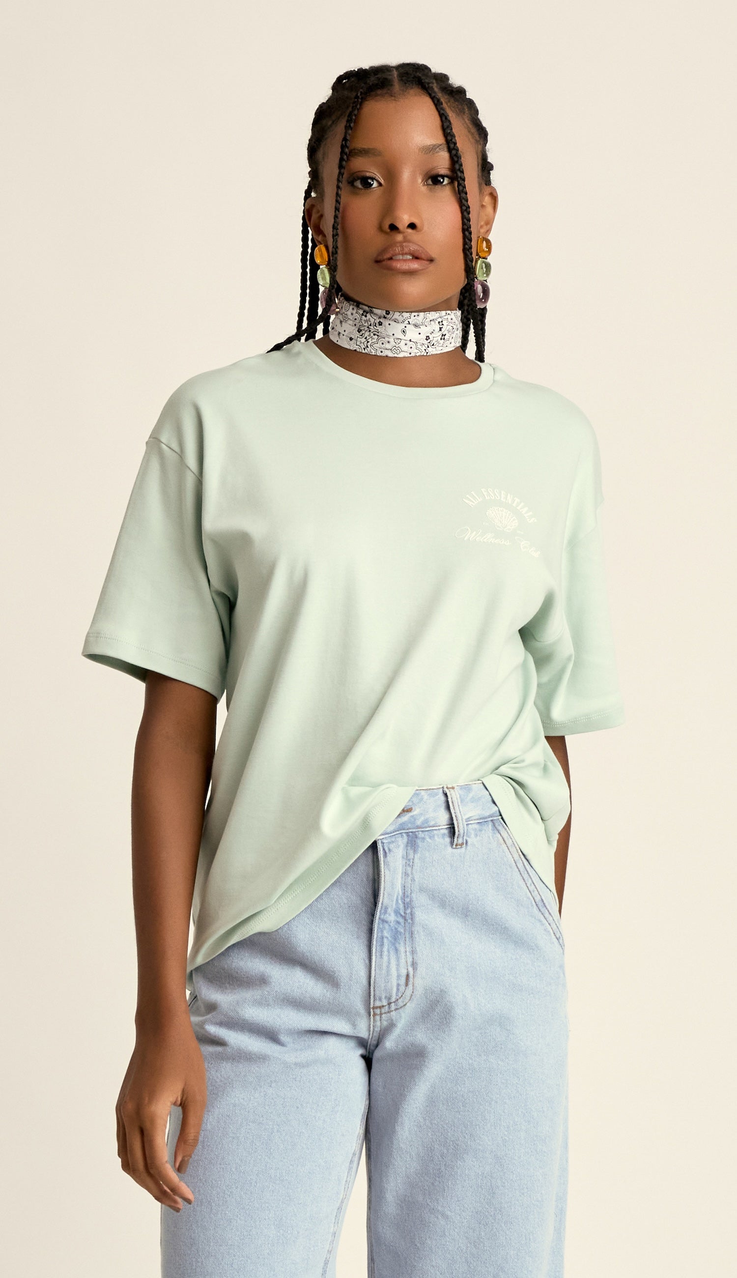 Camiseta Algodão Egipcio Fiji Acqua