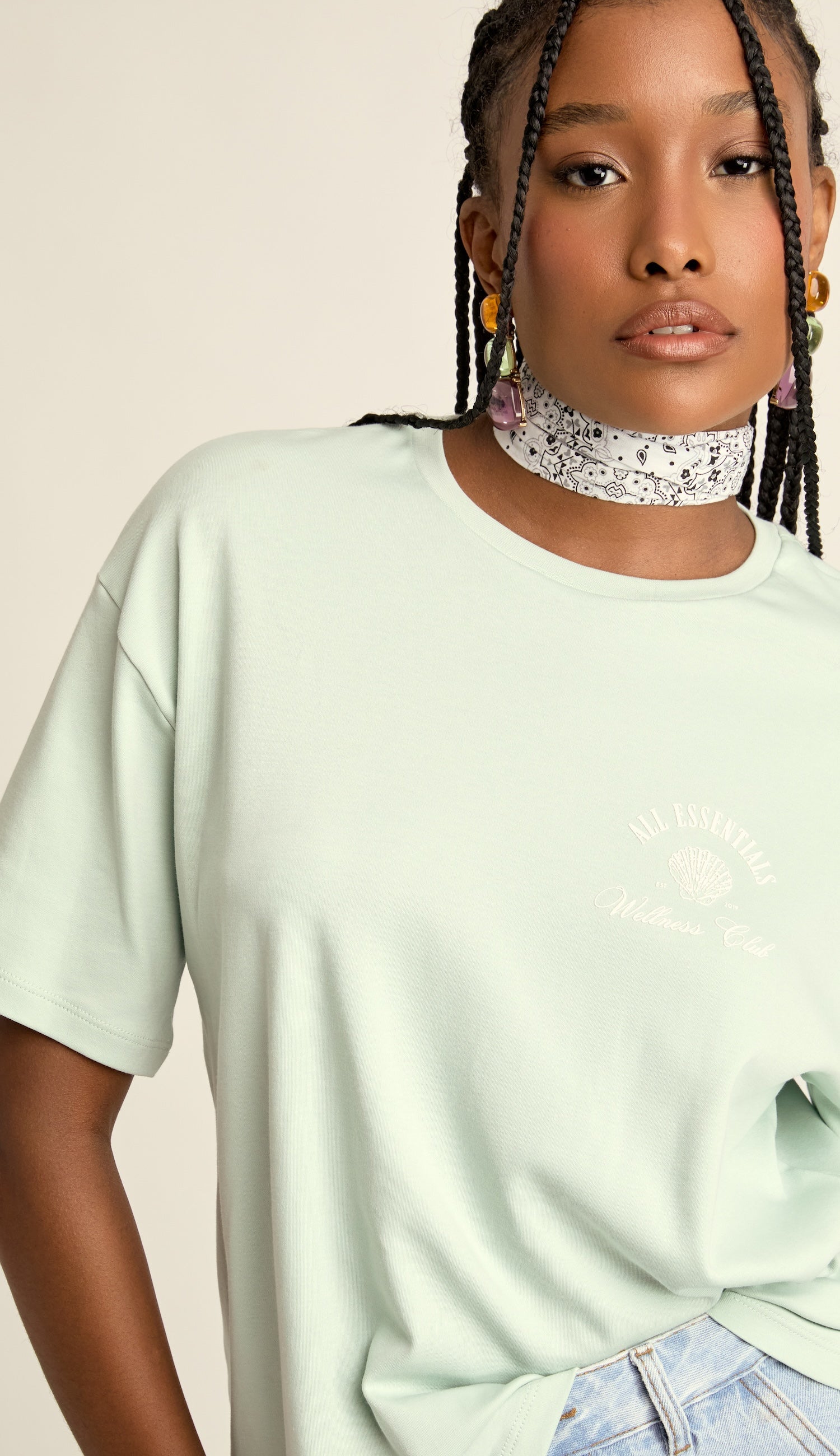 Camiseta Algodão Egipcio Fiji Acqua