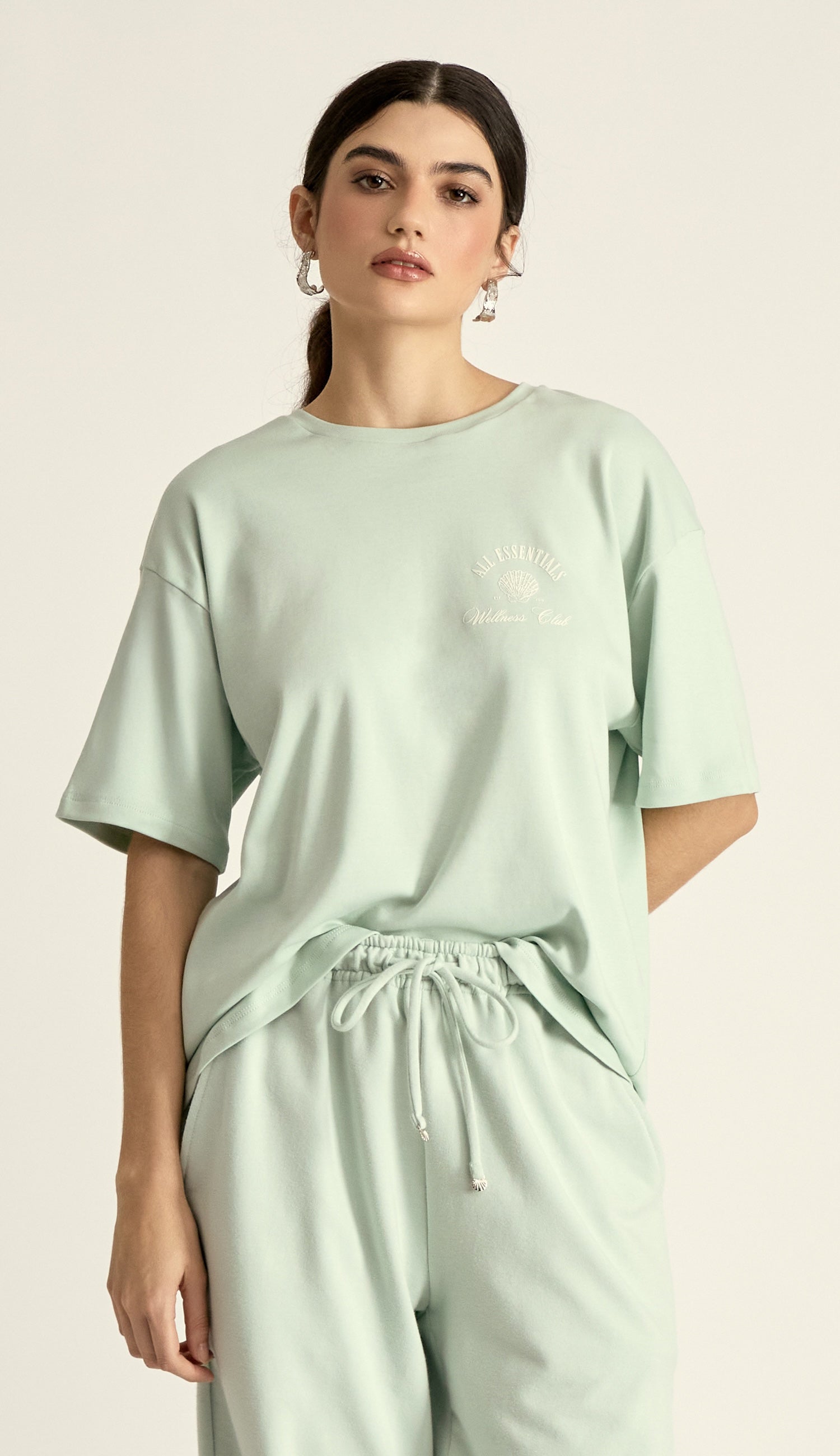 Camiseta Algodão Egipcio Fiji Acqua