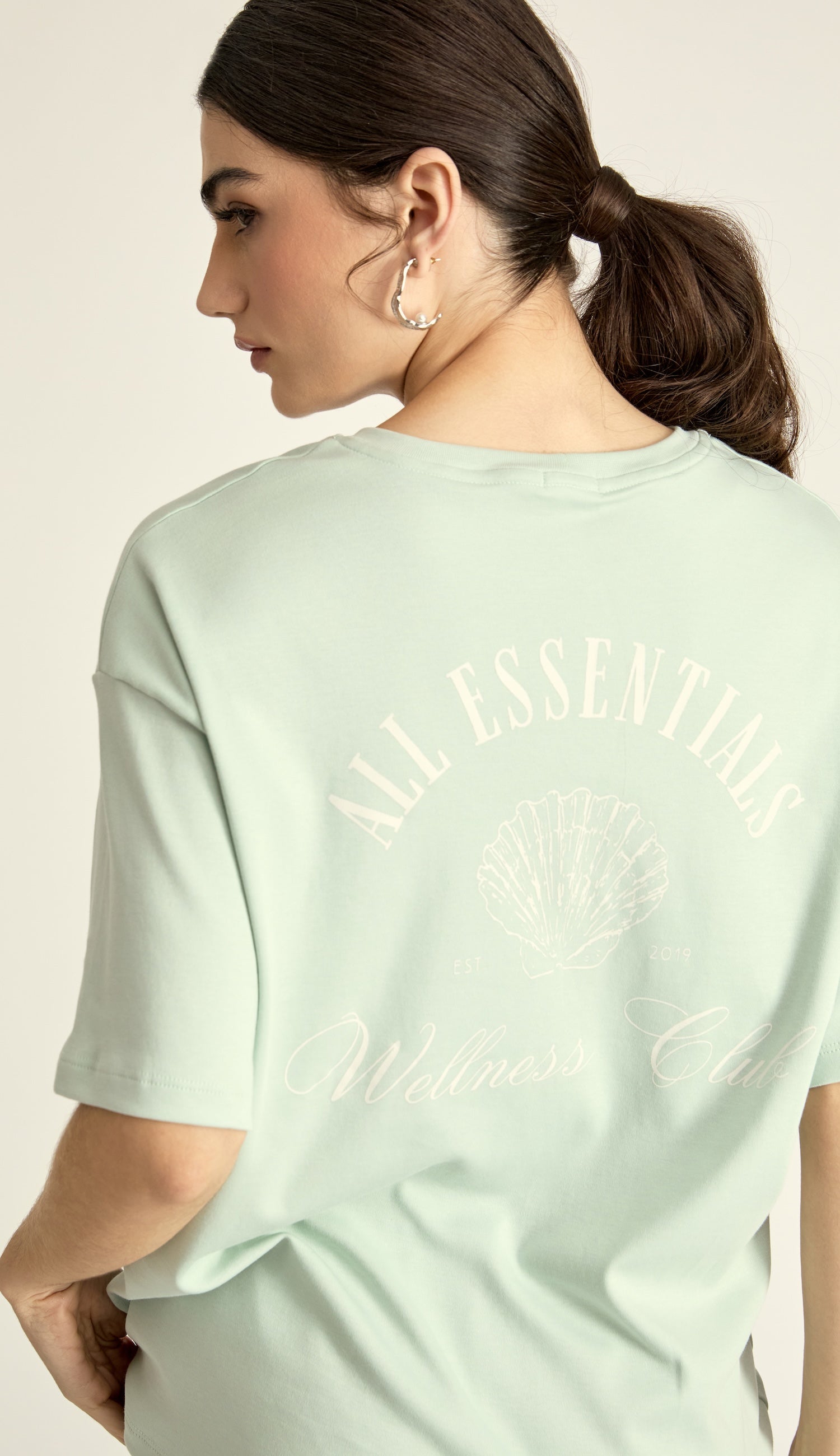 Camiseta Algodão Egipcio Fiji Acqua