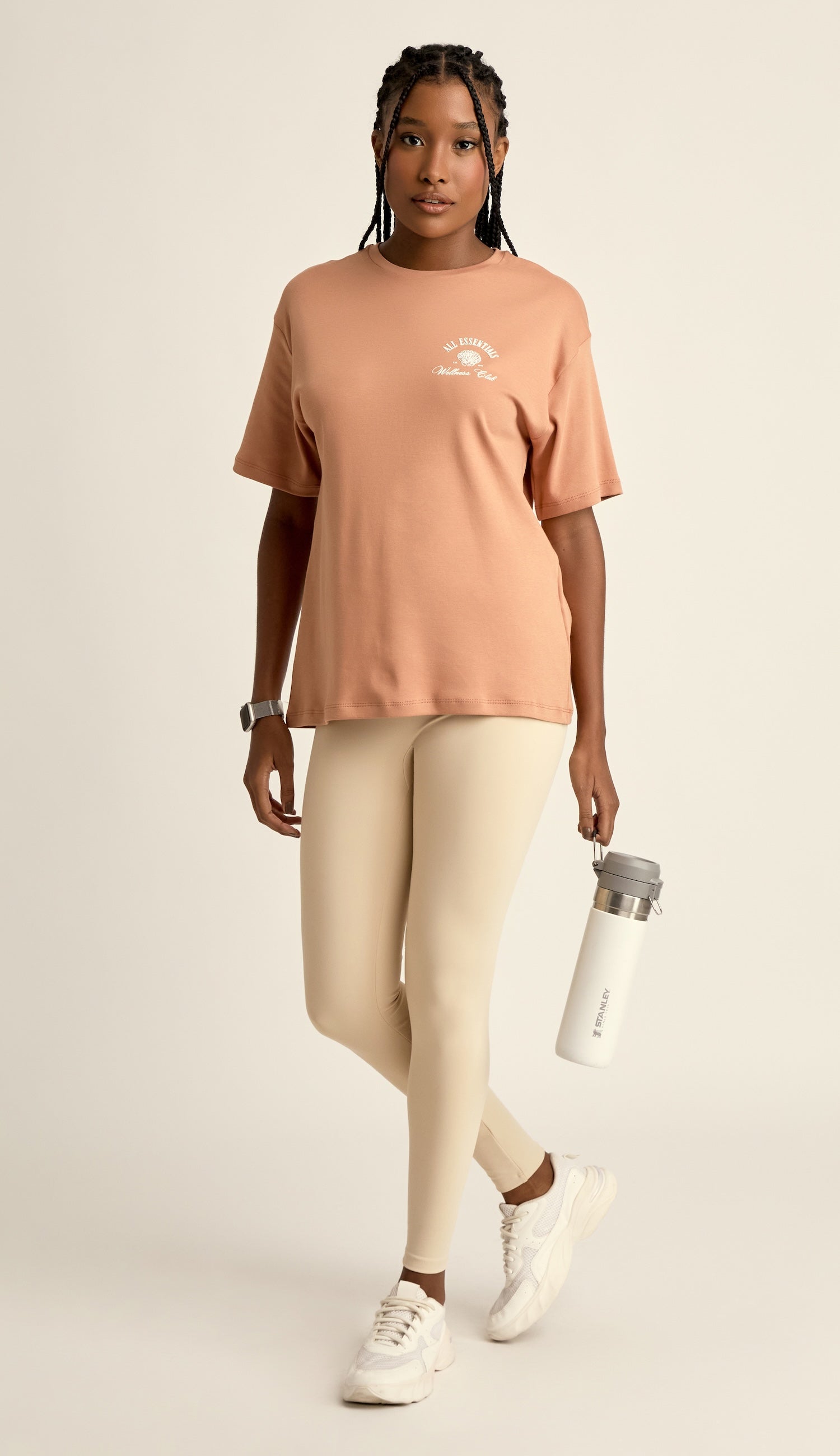 Camiseta Algodão Egipcio Fiji Mocha