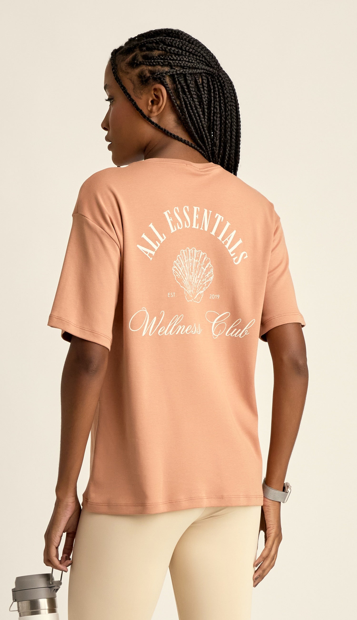 Camiseta Algodão Egipcio Fiji Mocha