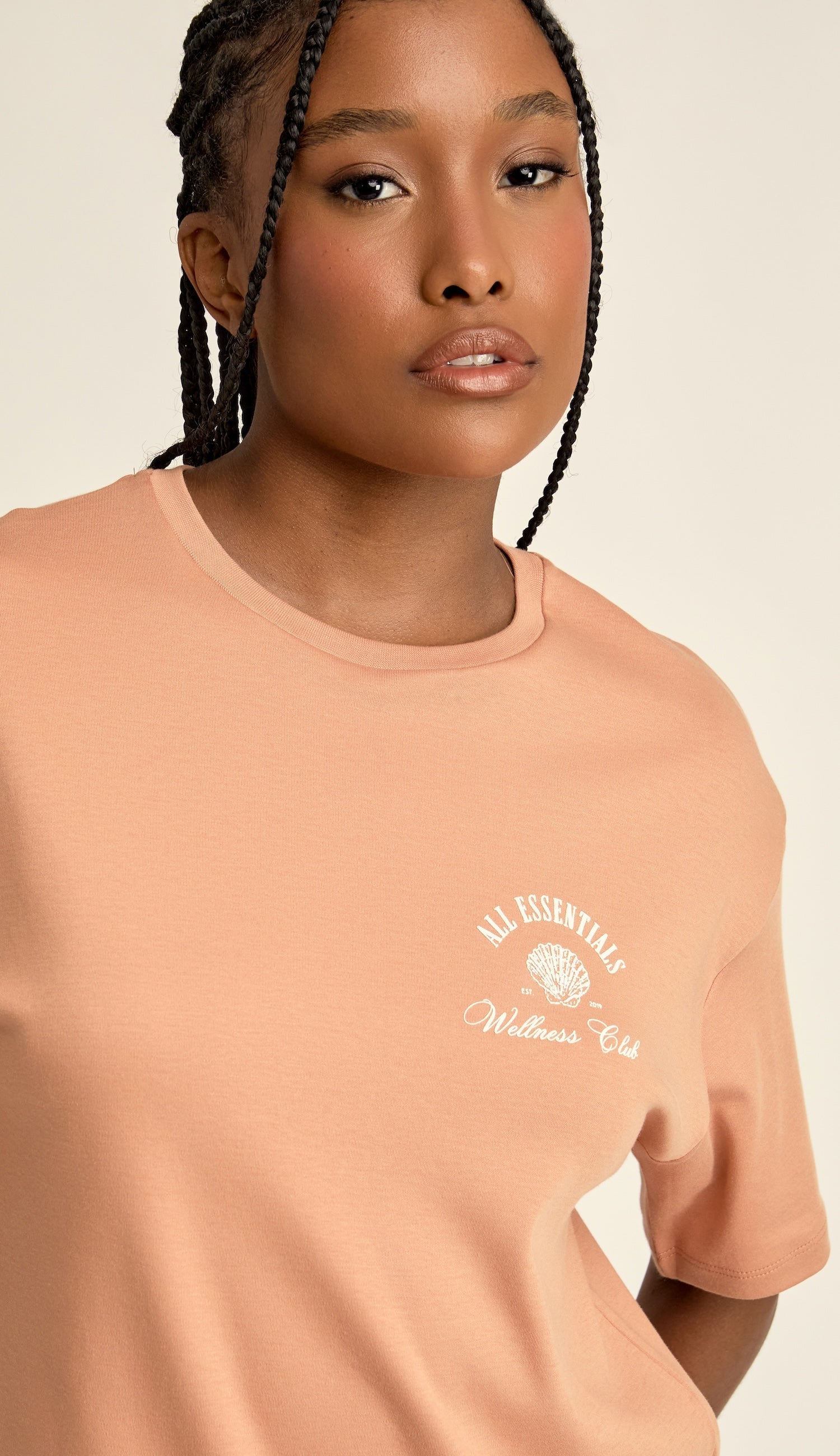 Camiseta Algodão Egipcio Fiji Mocha