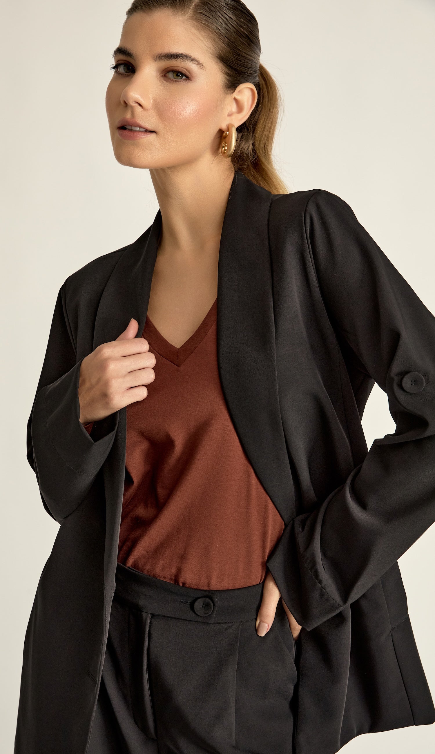 Blazer Camille Preto