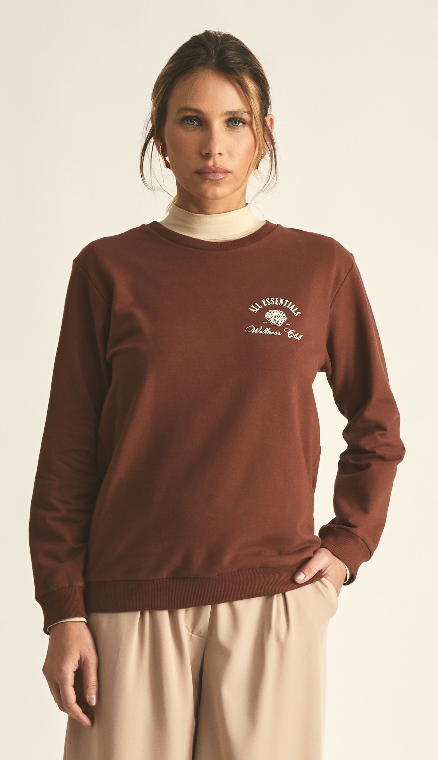 Blusa Francine Café