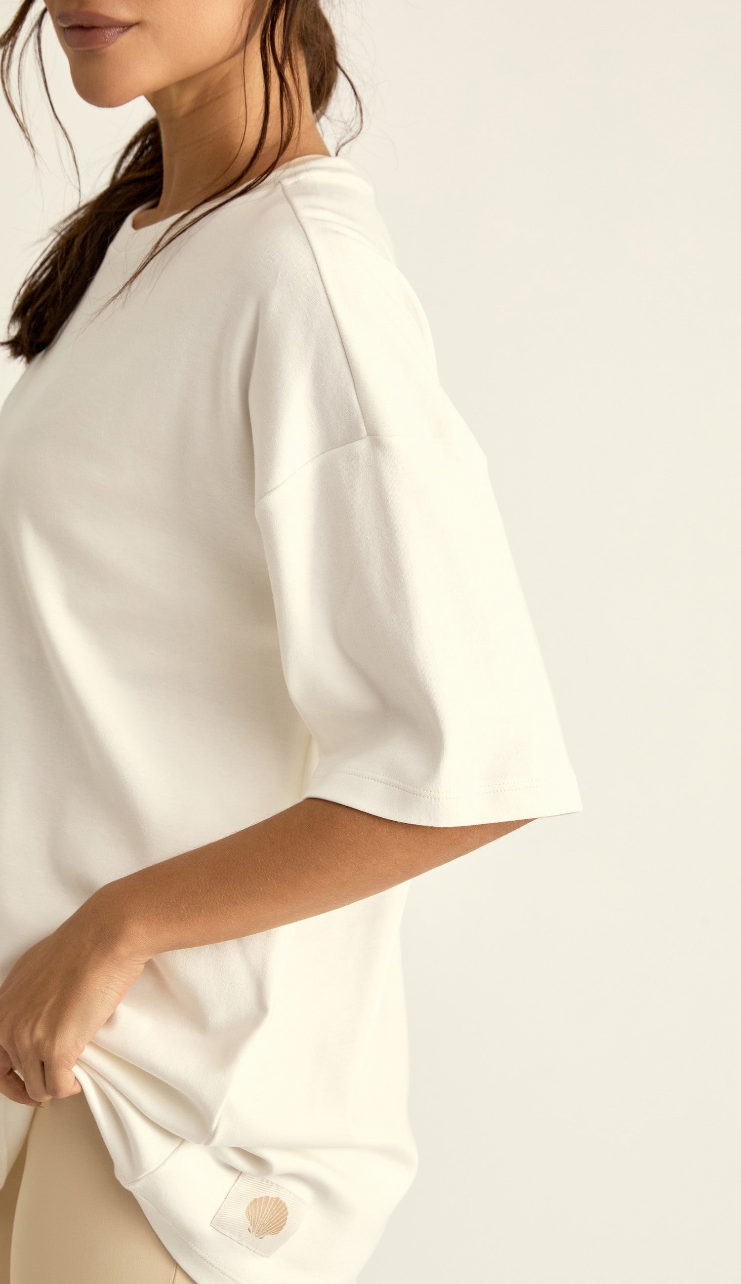 Camiseta Luna Off White