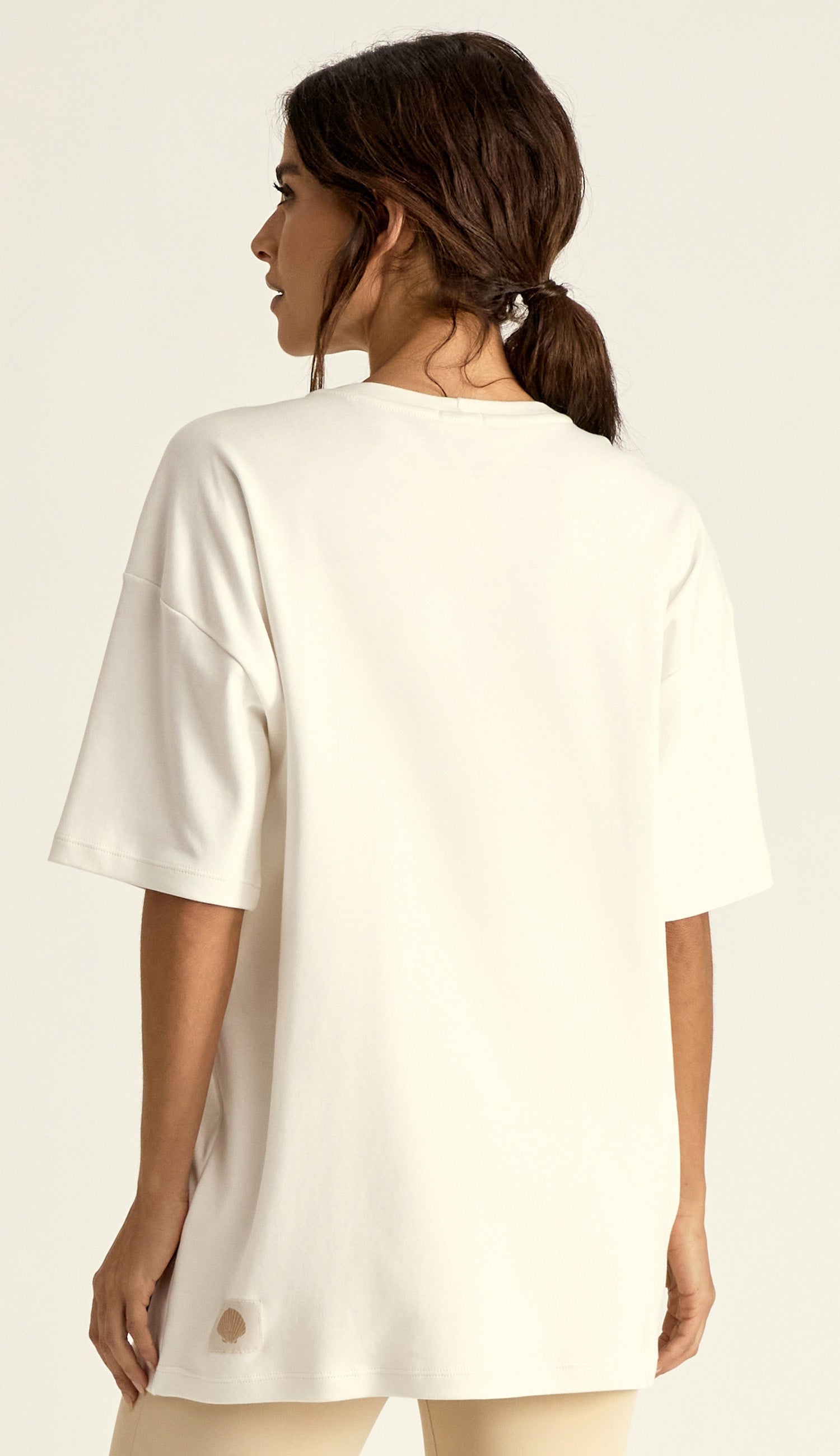 Camiseta Luna Off White