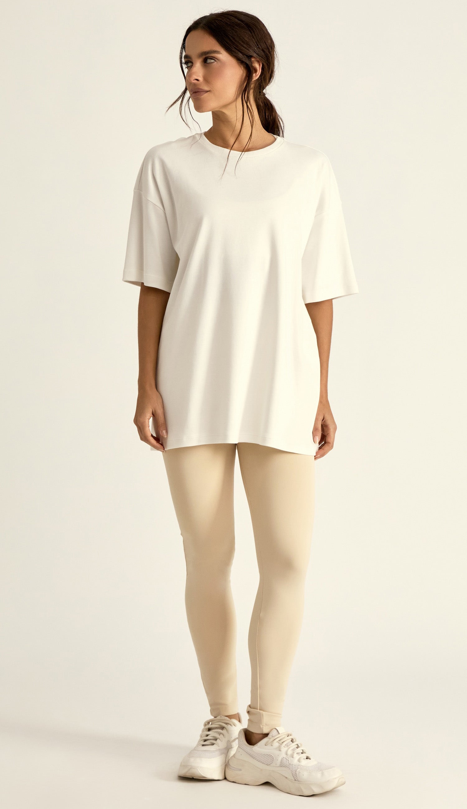 Camiseta Luna Off White