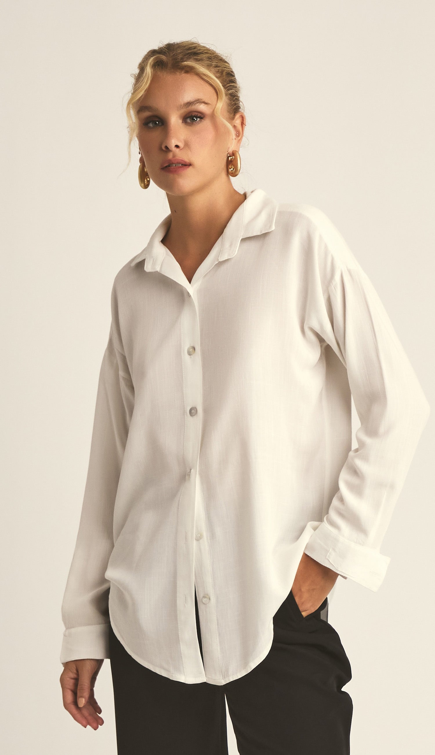 Camisa Salinas Off White