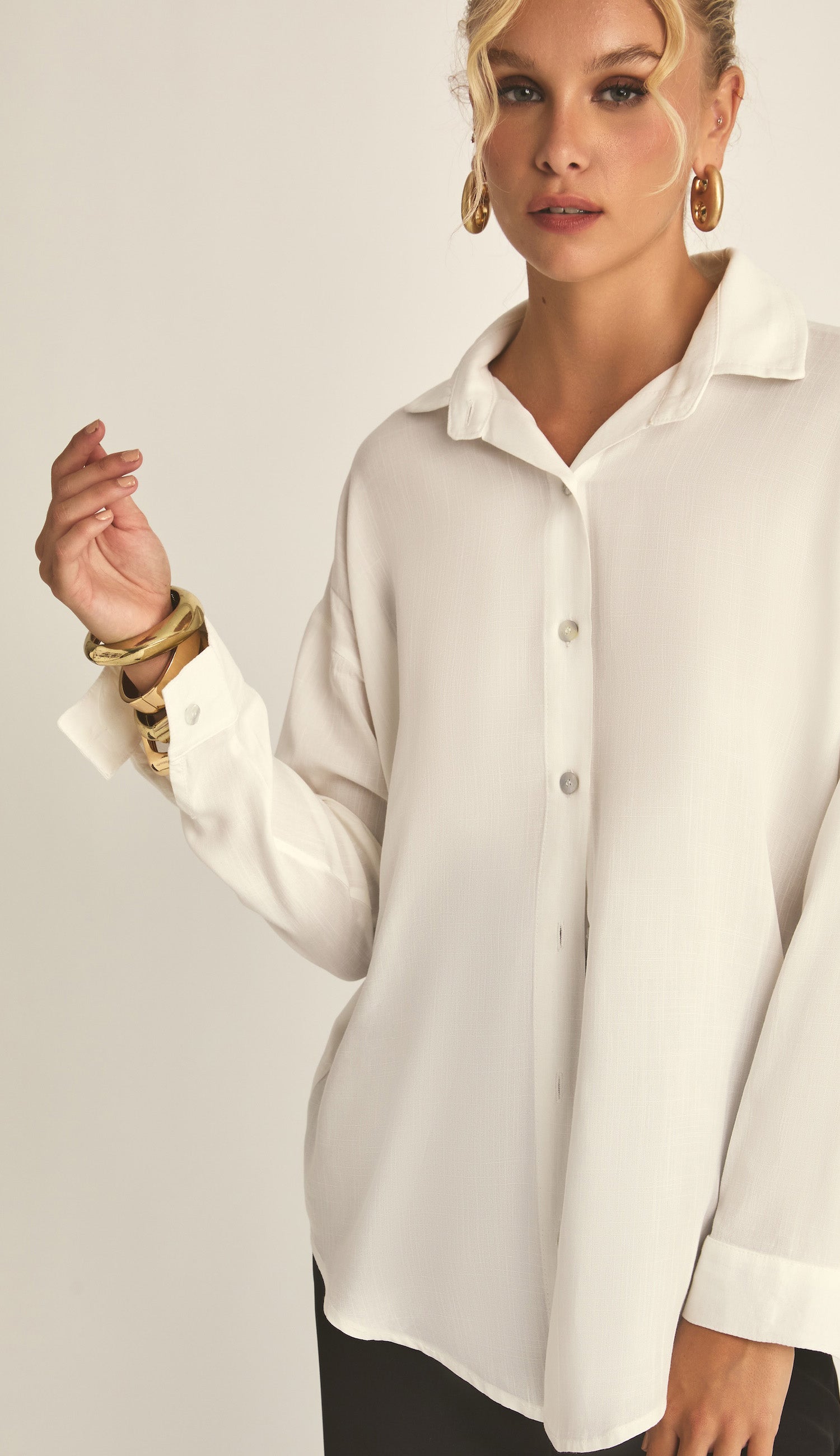 Camisa Salinas Off White