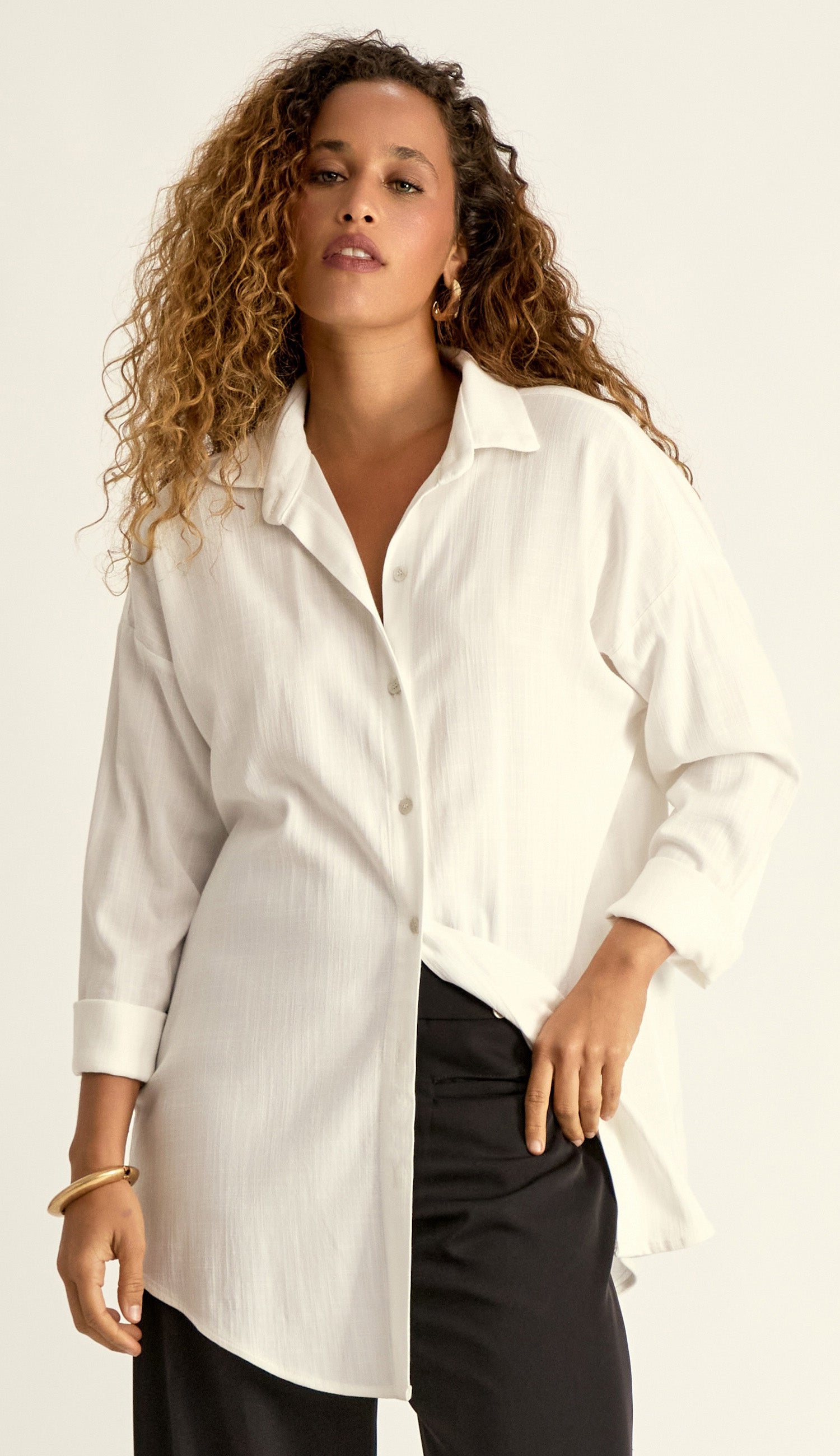 Camisa Salinas Off White