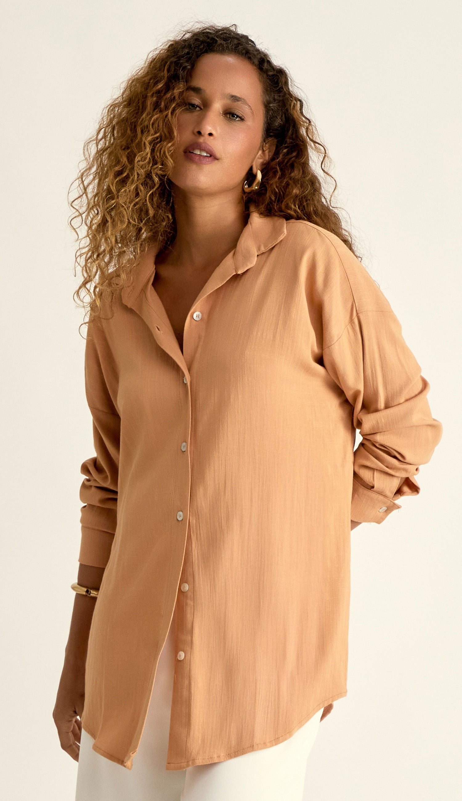 Camisa Salinas Mocha