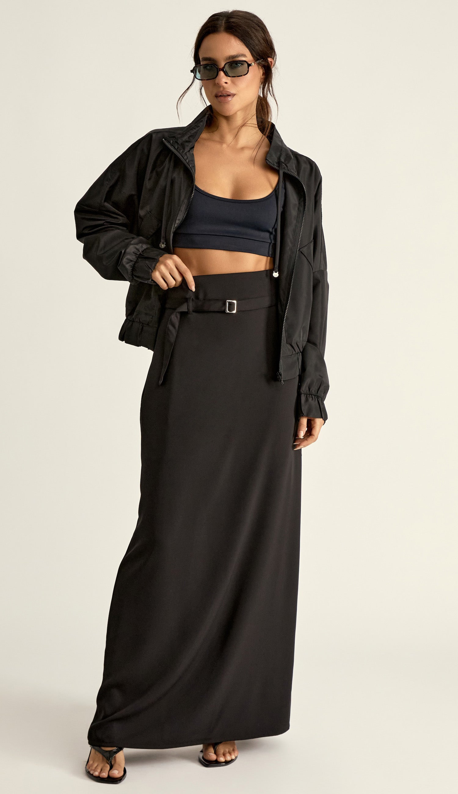 Casaco Francisca Preto