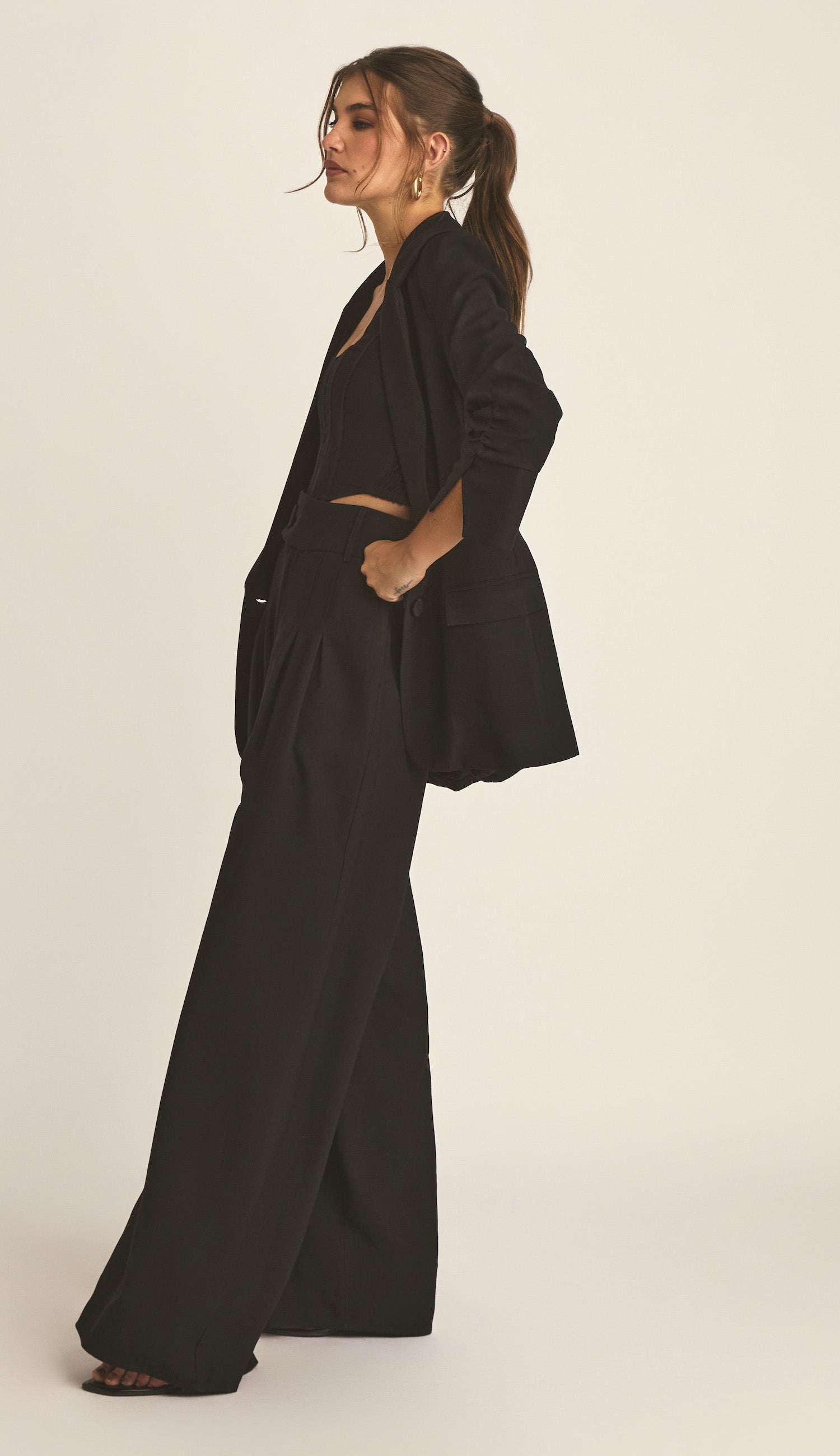 Blazer Caroline Preto