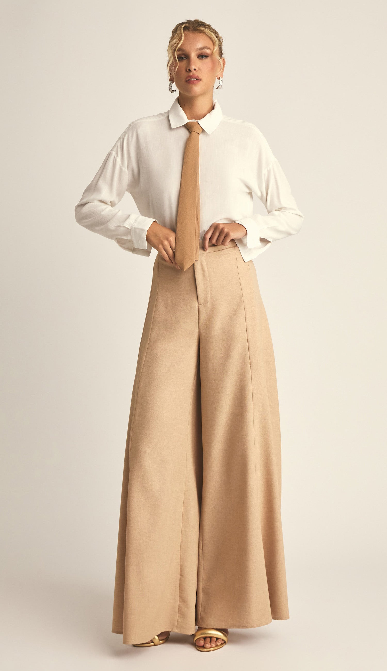 Calça Benedita Natural