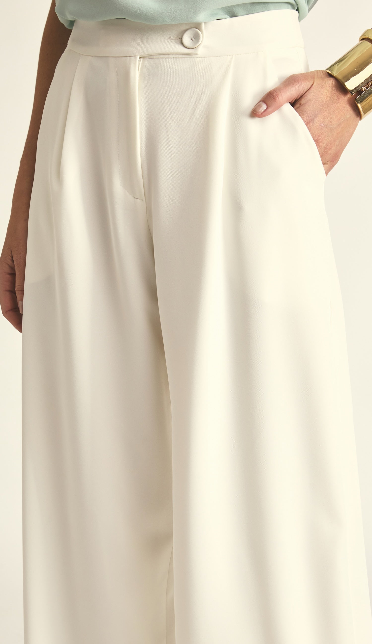 Calça Paula Off White