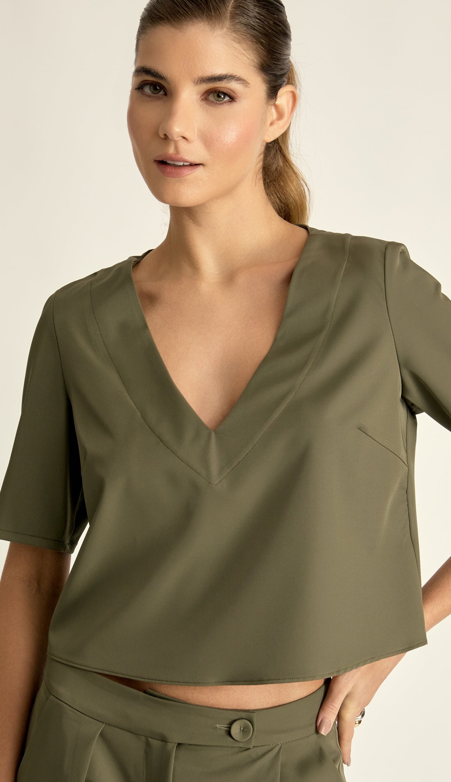 Blusa Cristal Verde