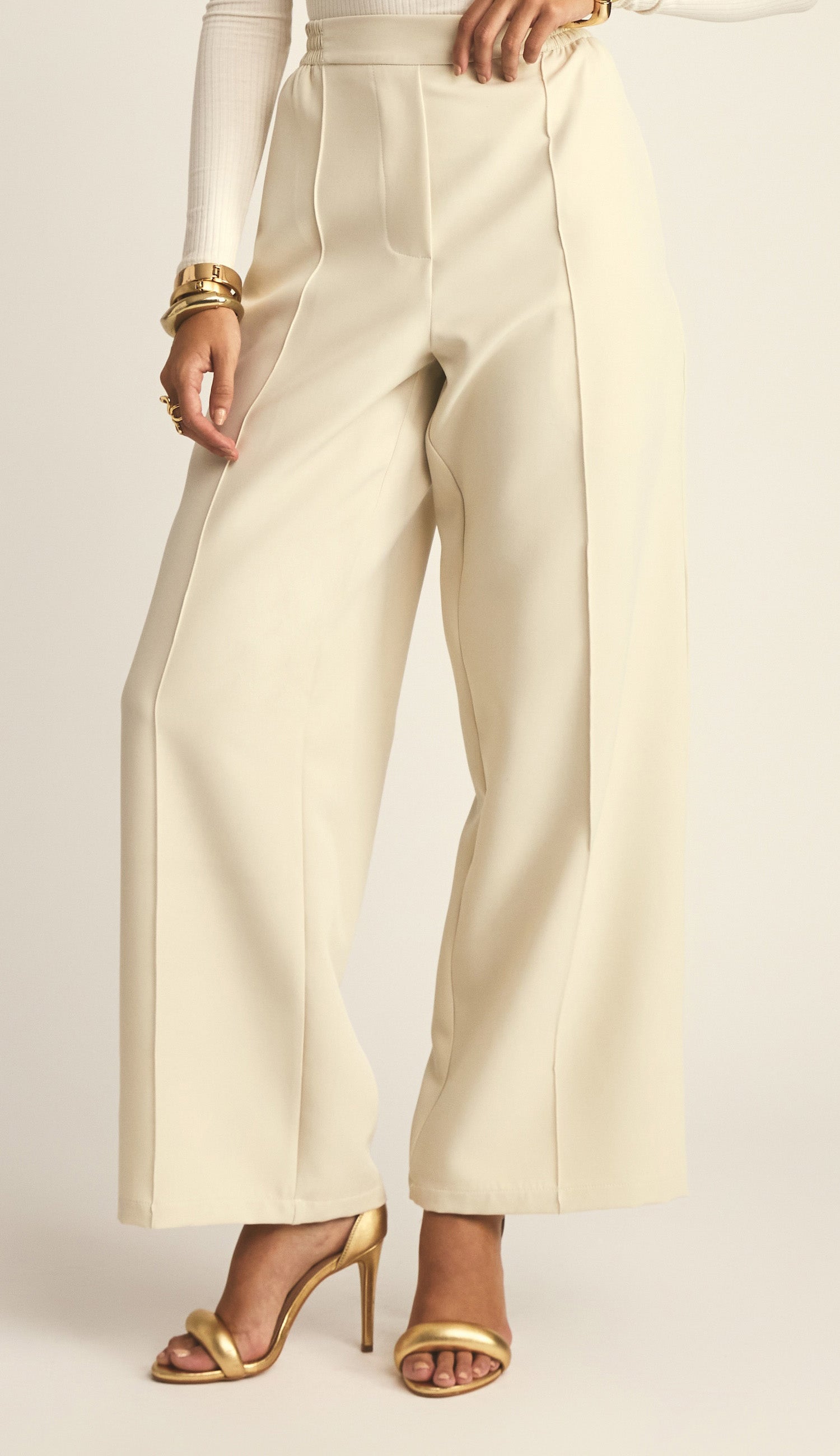 Calça Carol Off White