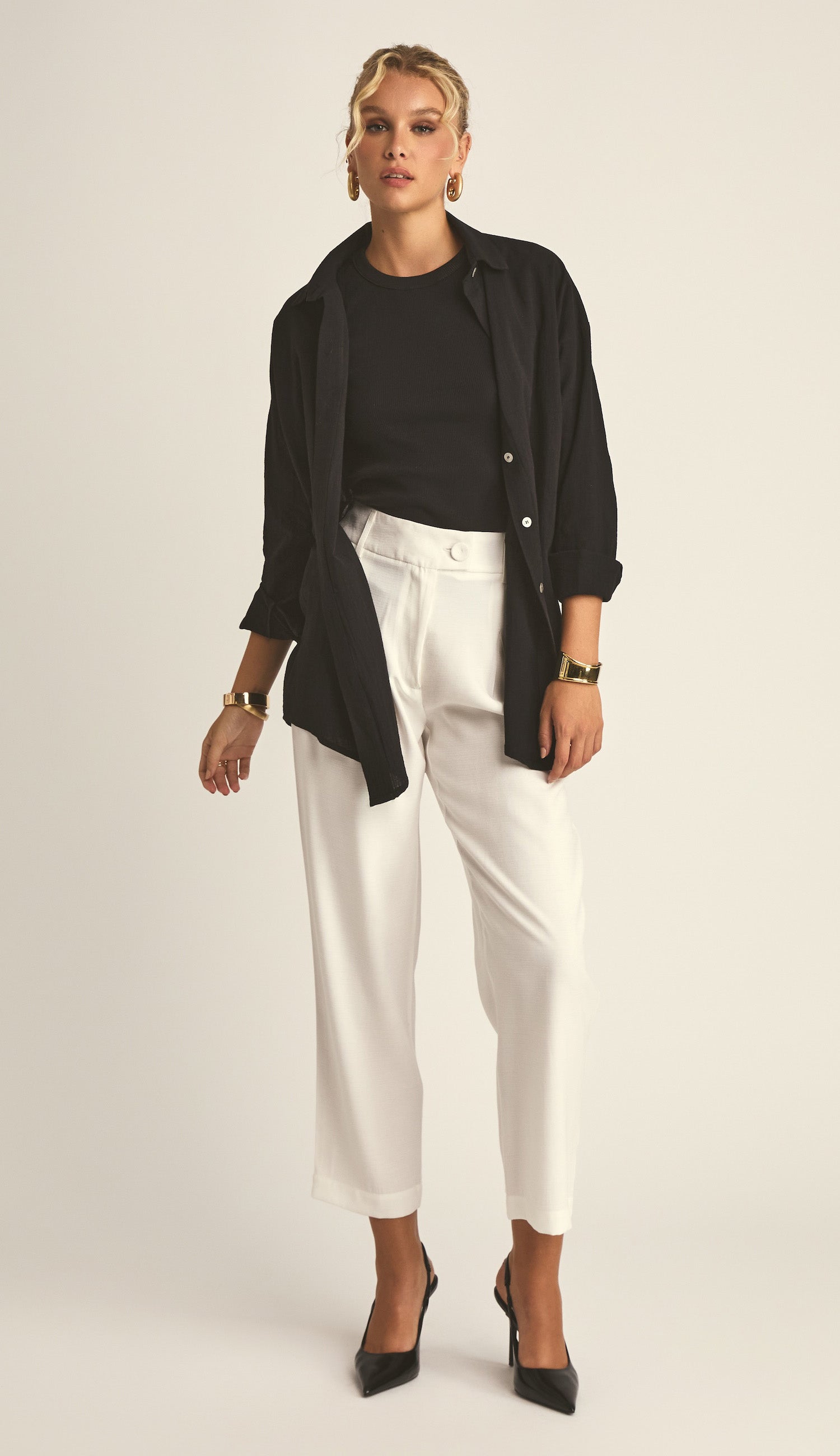 Camisa Salinas Preto