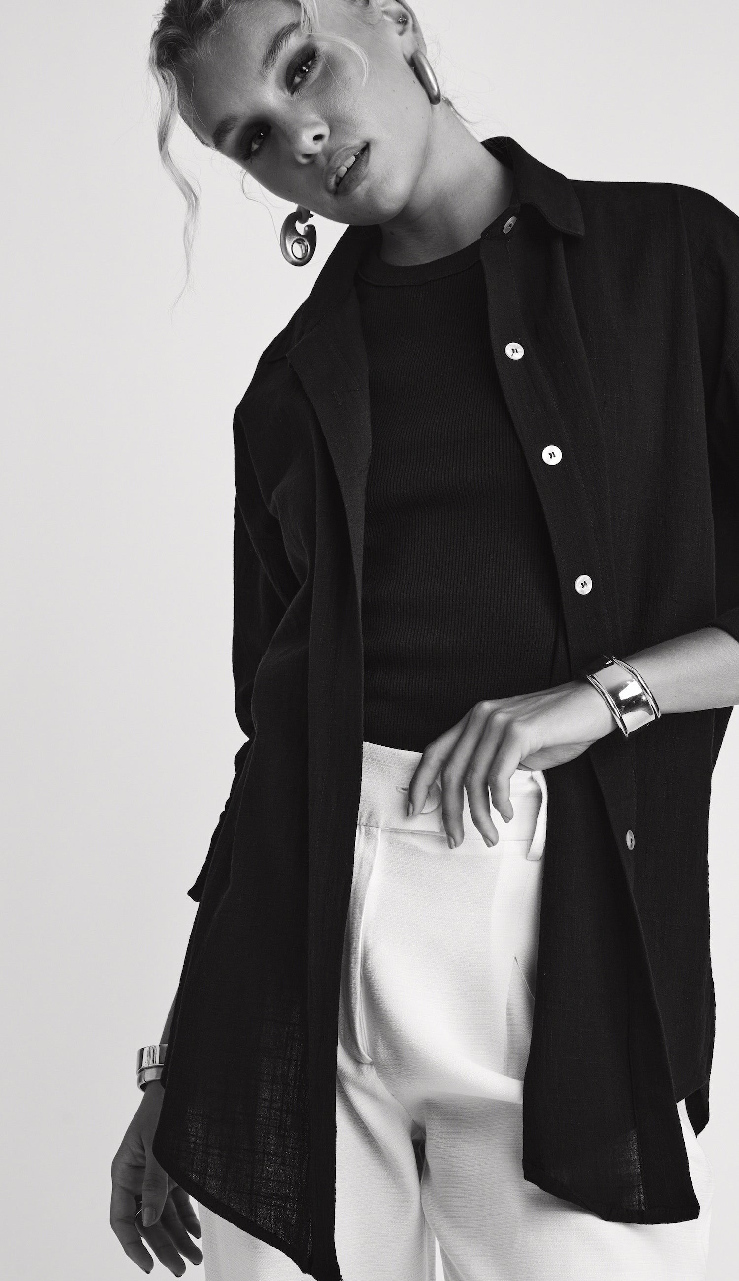 Camisa Salinas Preto