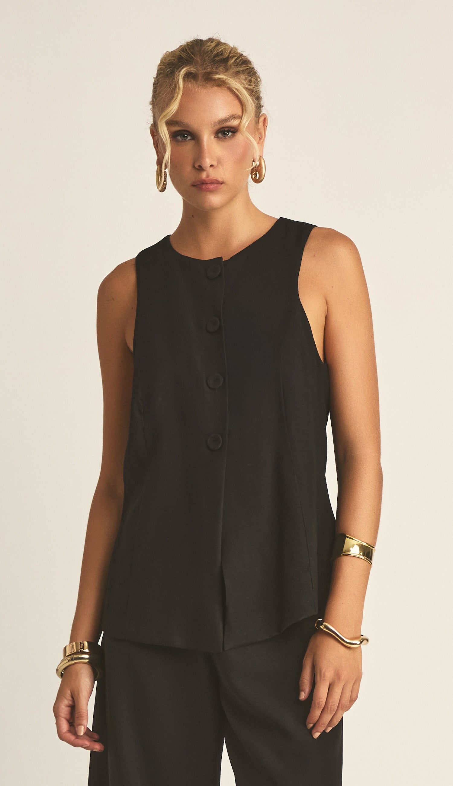 Blusa Caetana Preto