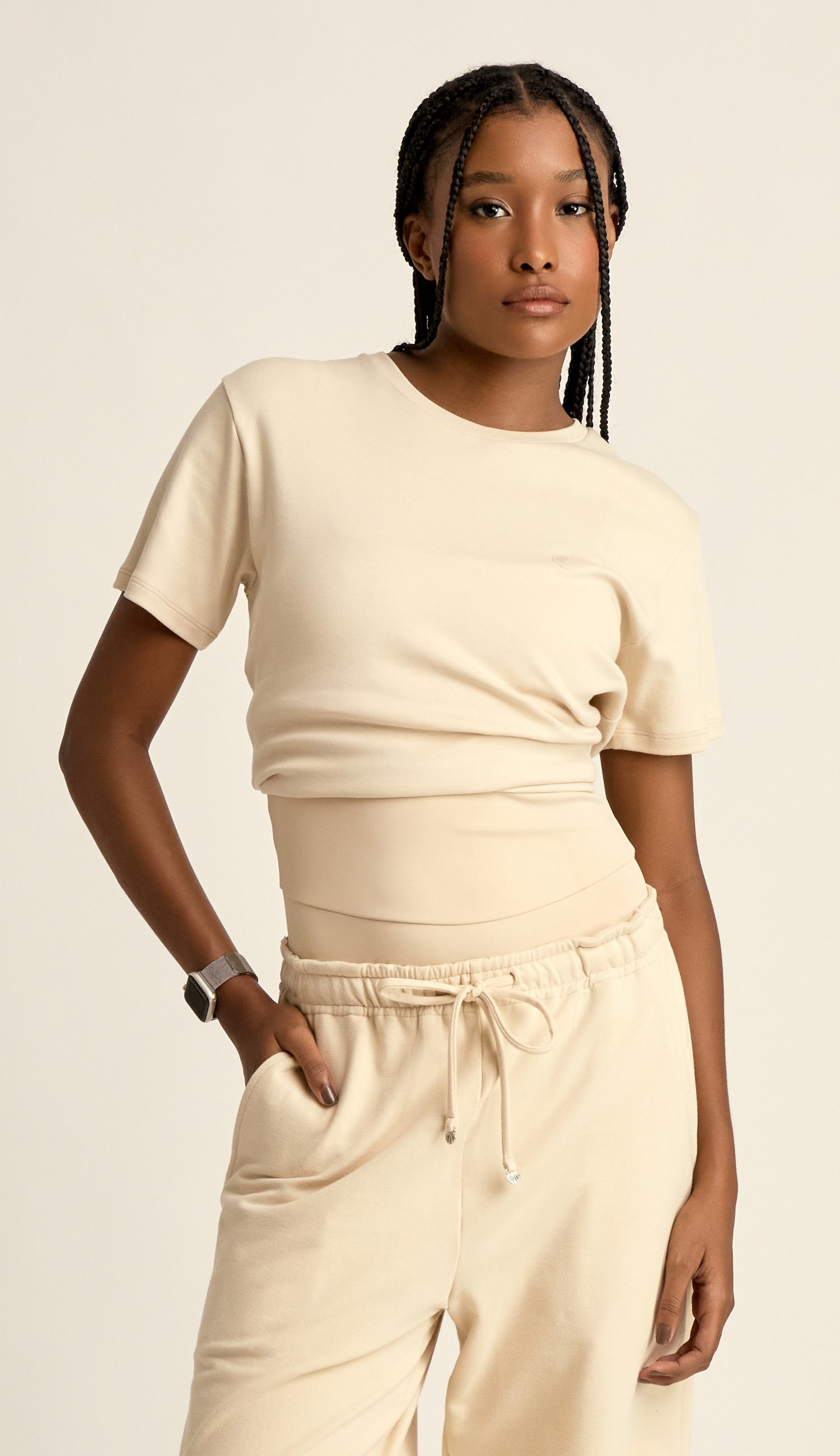 Camiseta Emmeline Chantilly