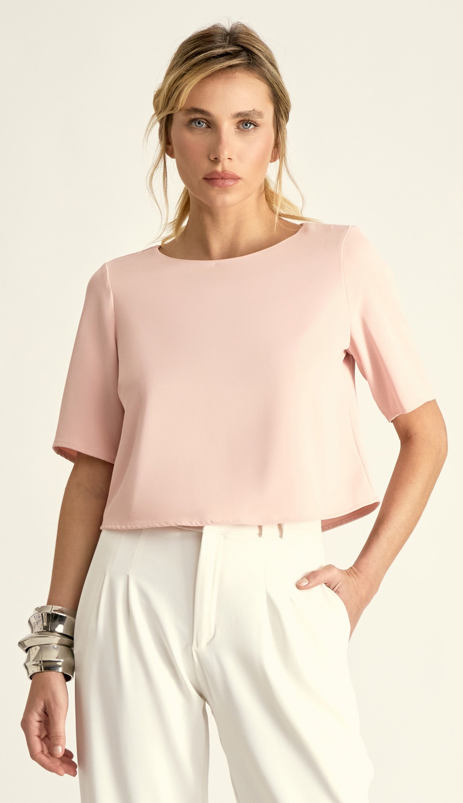 Blusa Gabrielle Rosa
