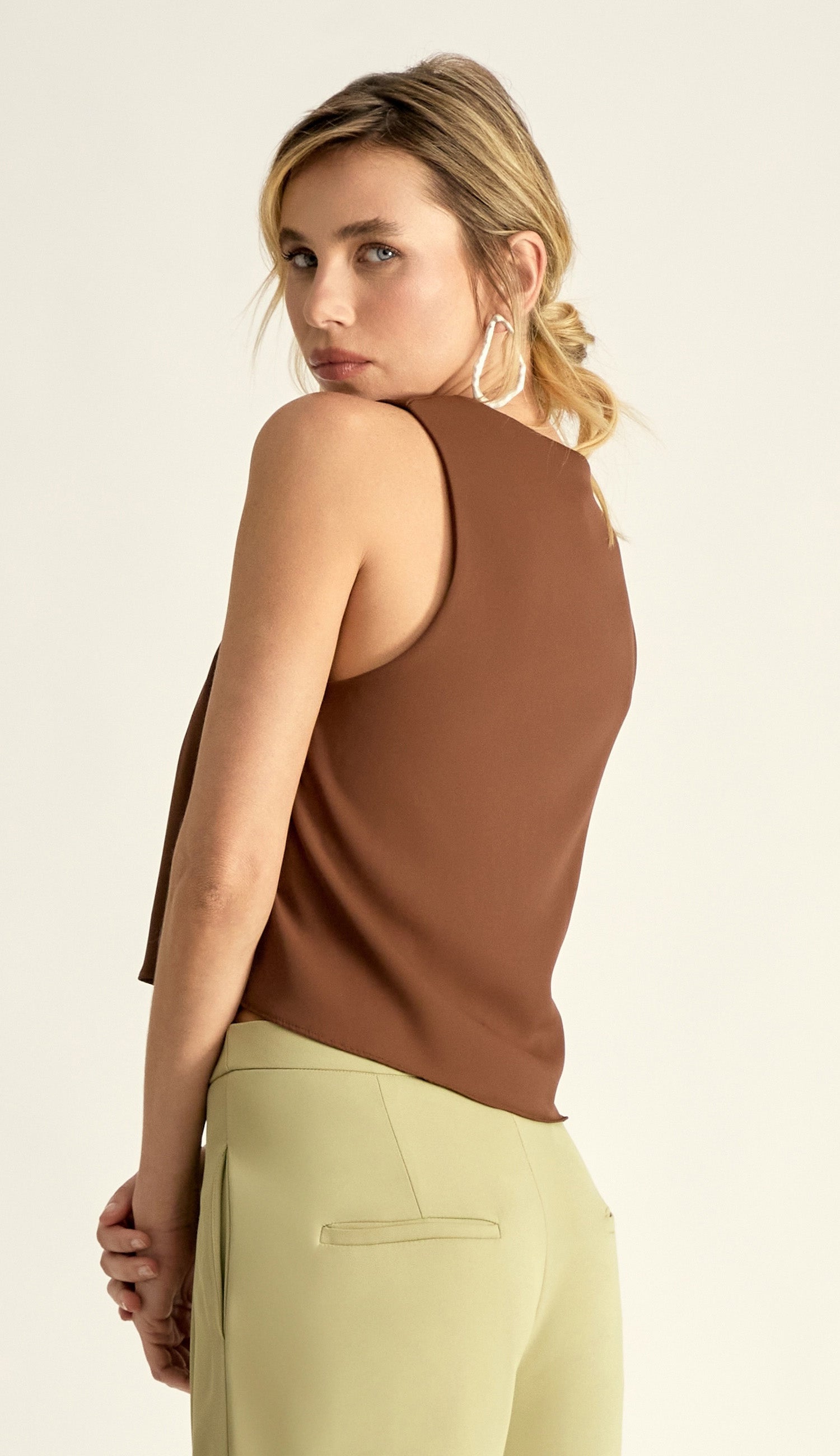 Blusa Cibele Marrom
