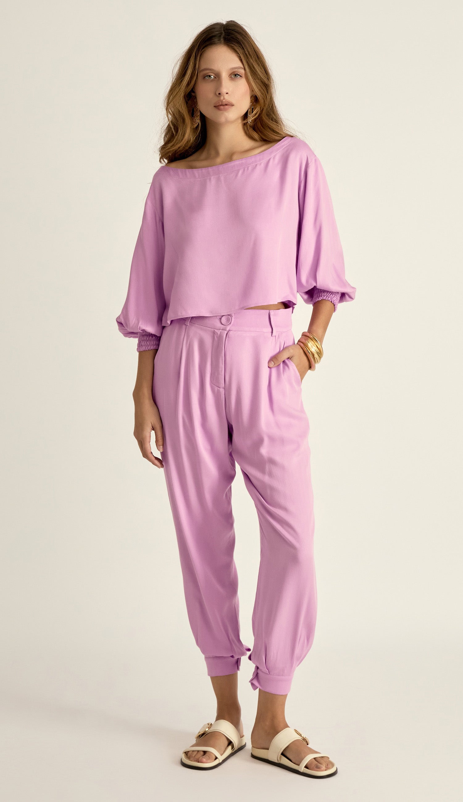 Conjunto Tatiana Lilás