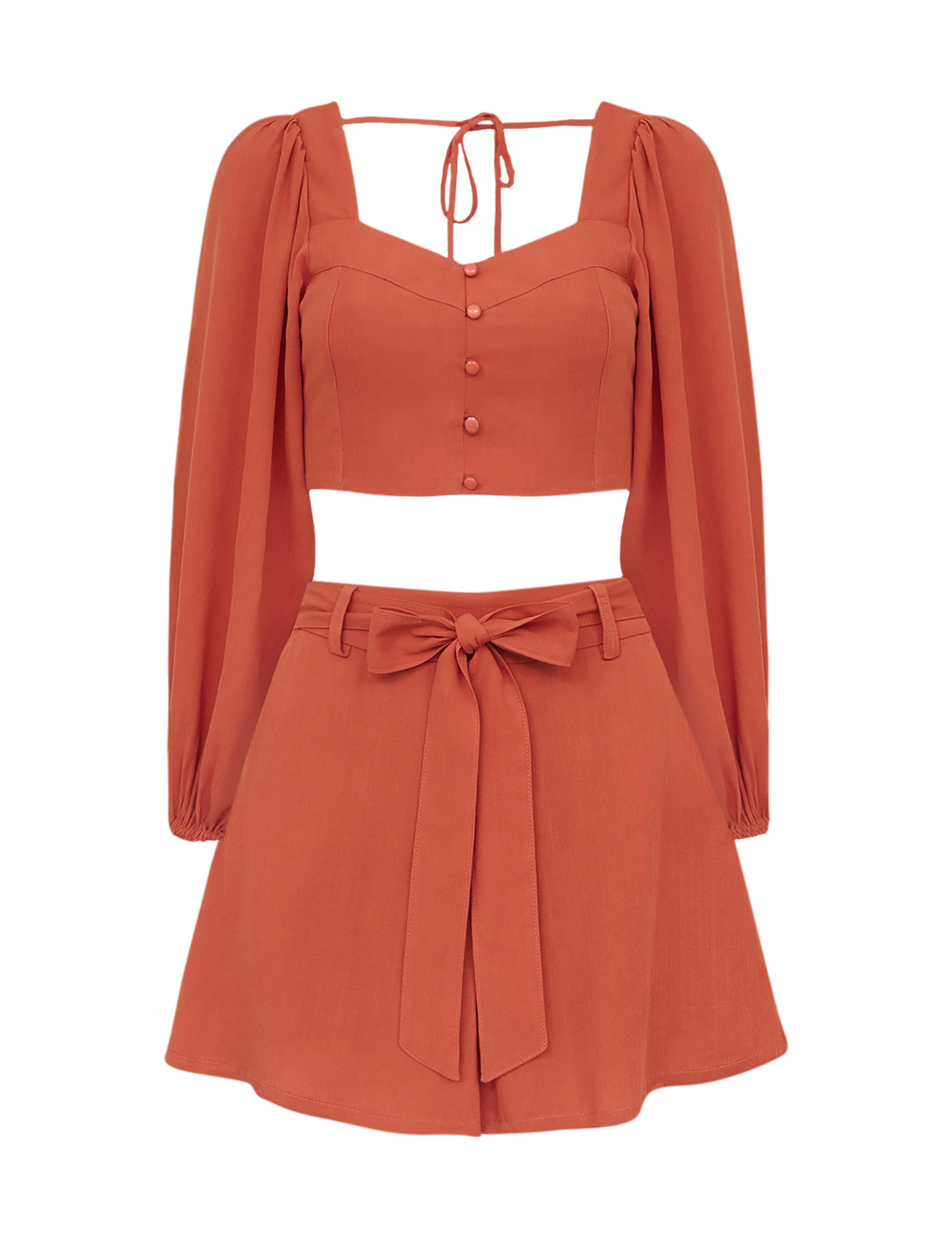 Conjunto Thieli Laranja