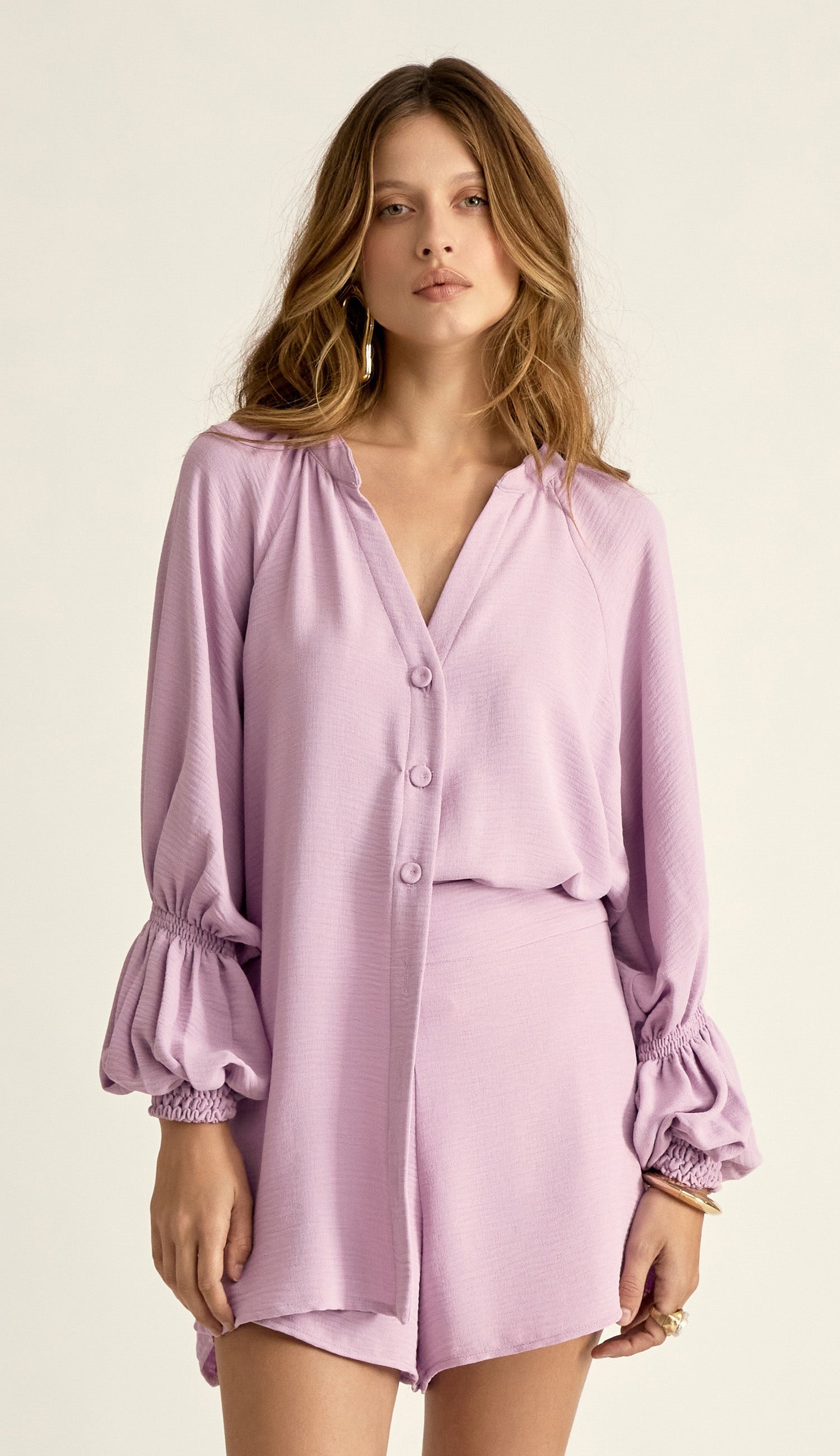 Conjunto Vivian Lilás