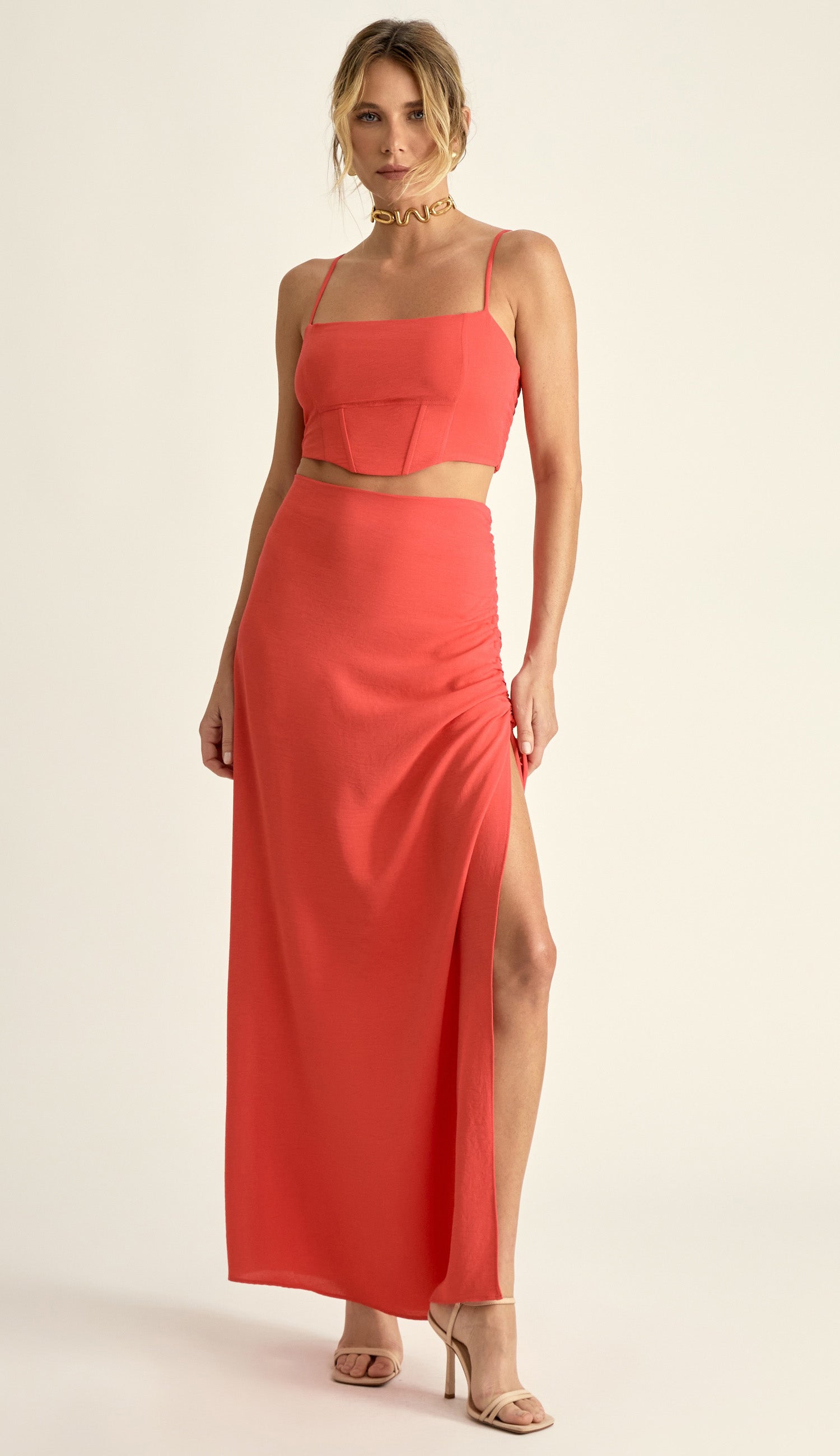 Conjunto Onora Cereja