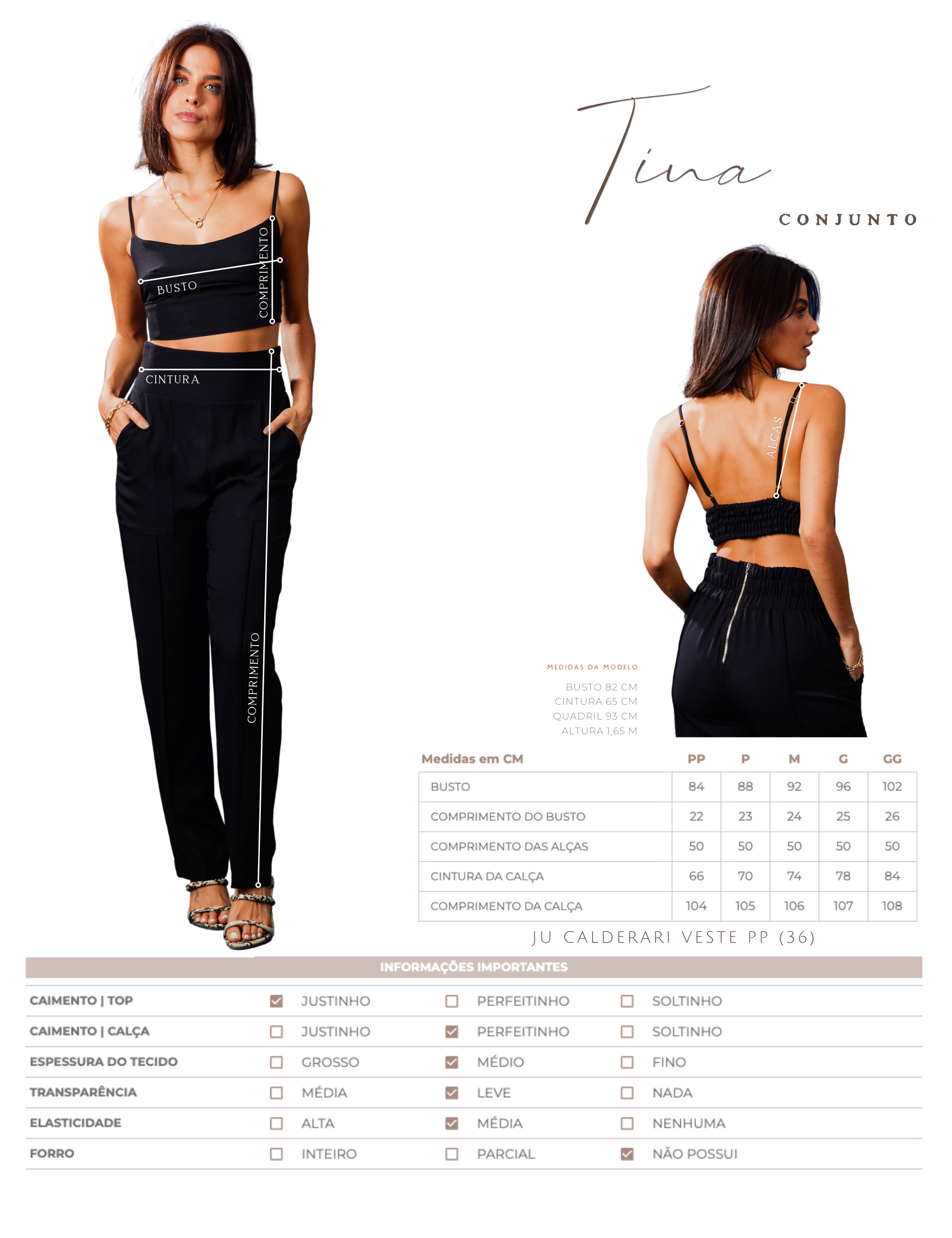 Conjunto Tina Caramelo