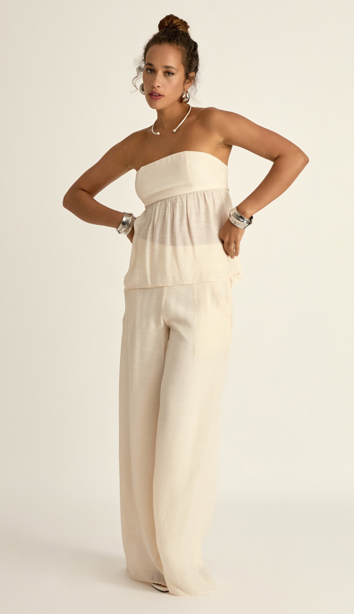 Conjunto Gemma Off White