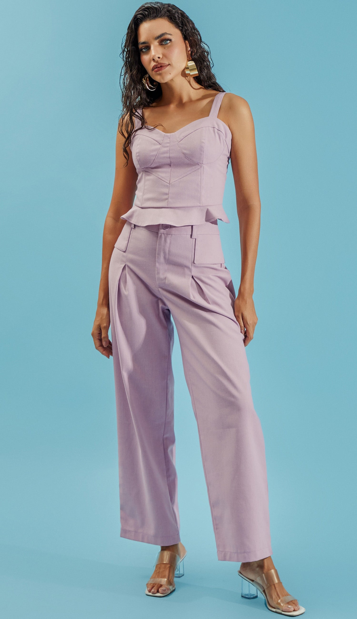 Conjunto Leticia Lilás