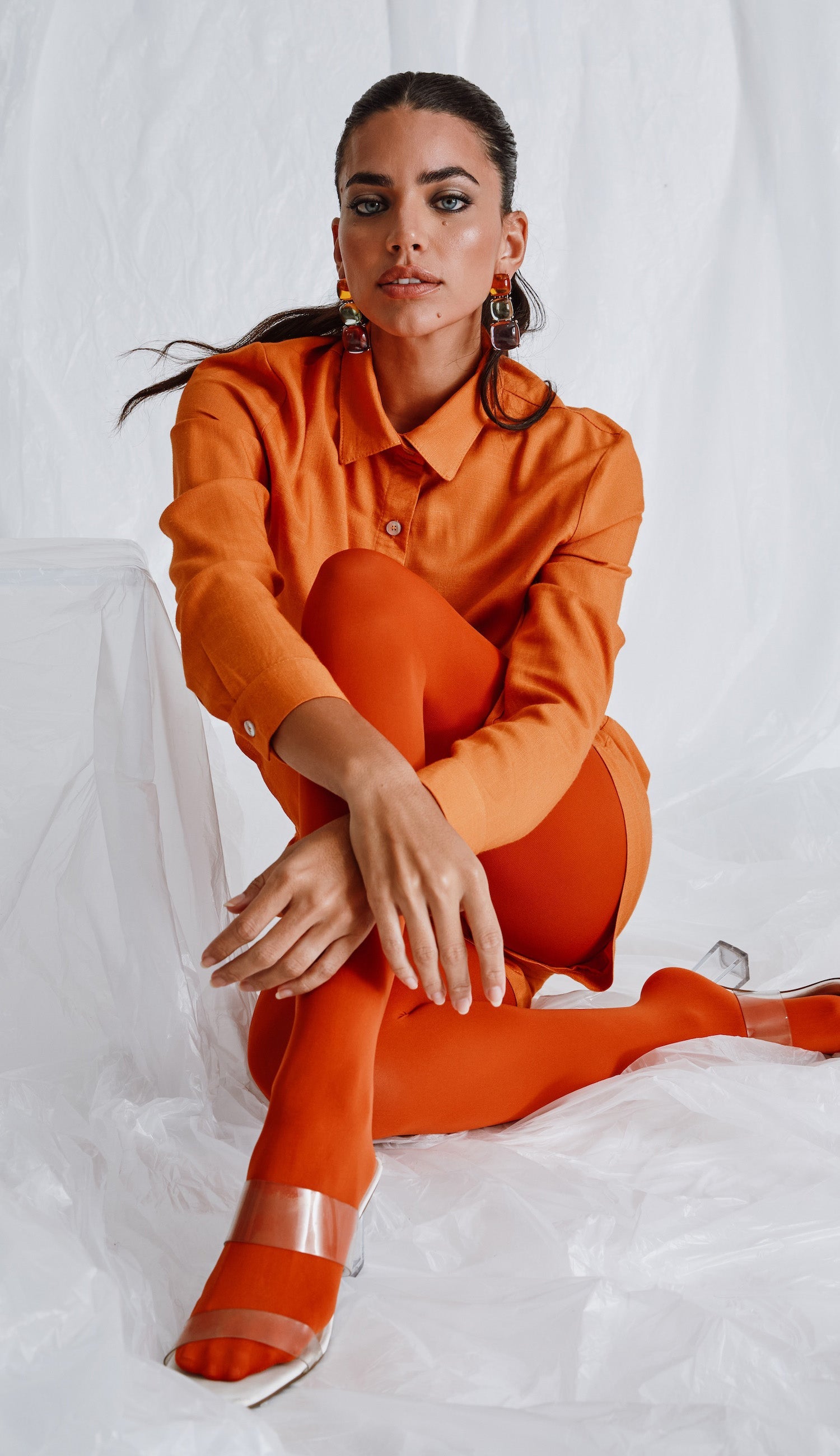 Conjunto Lalá Laranja