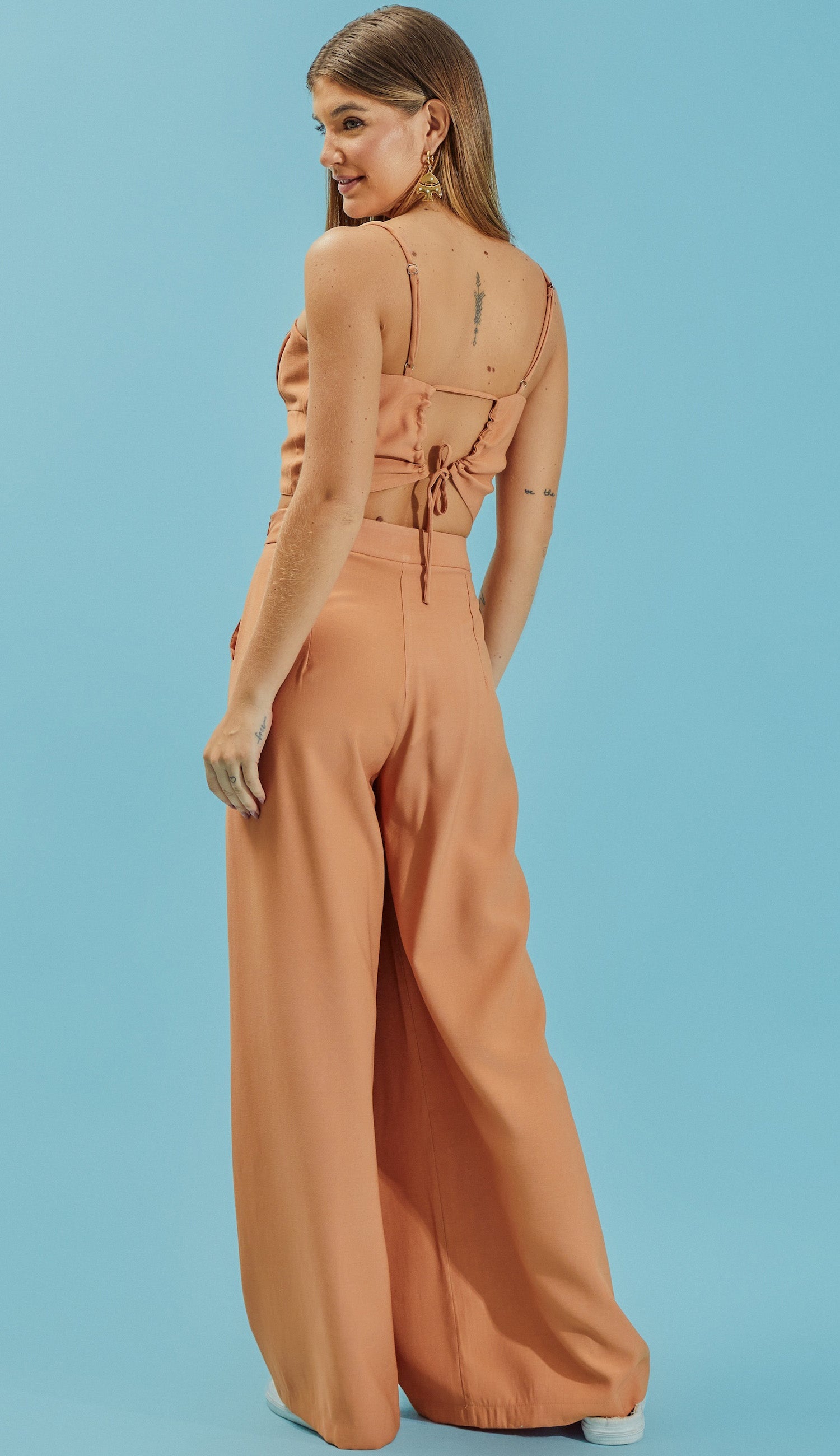 Conjunto Malta Caqui