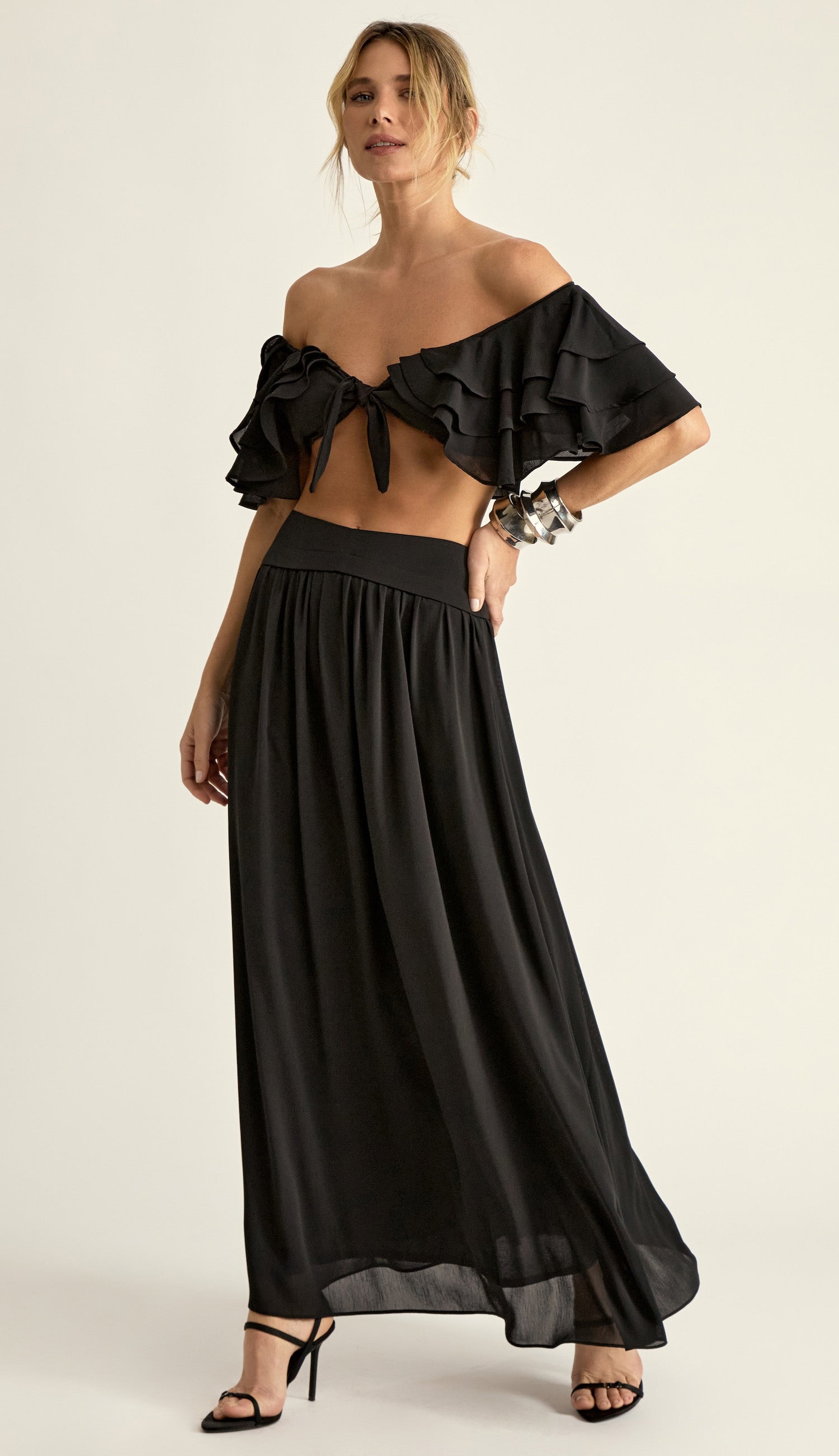 Conjunto Barcelona Preto