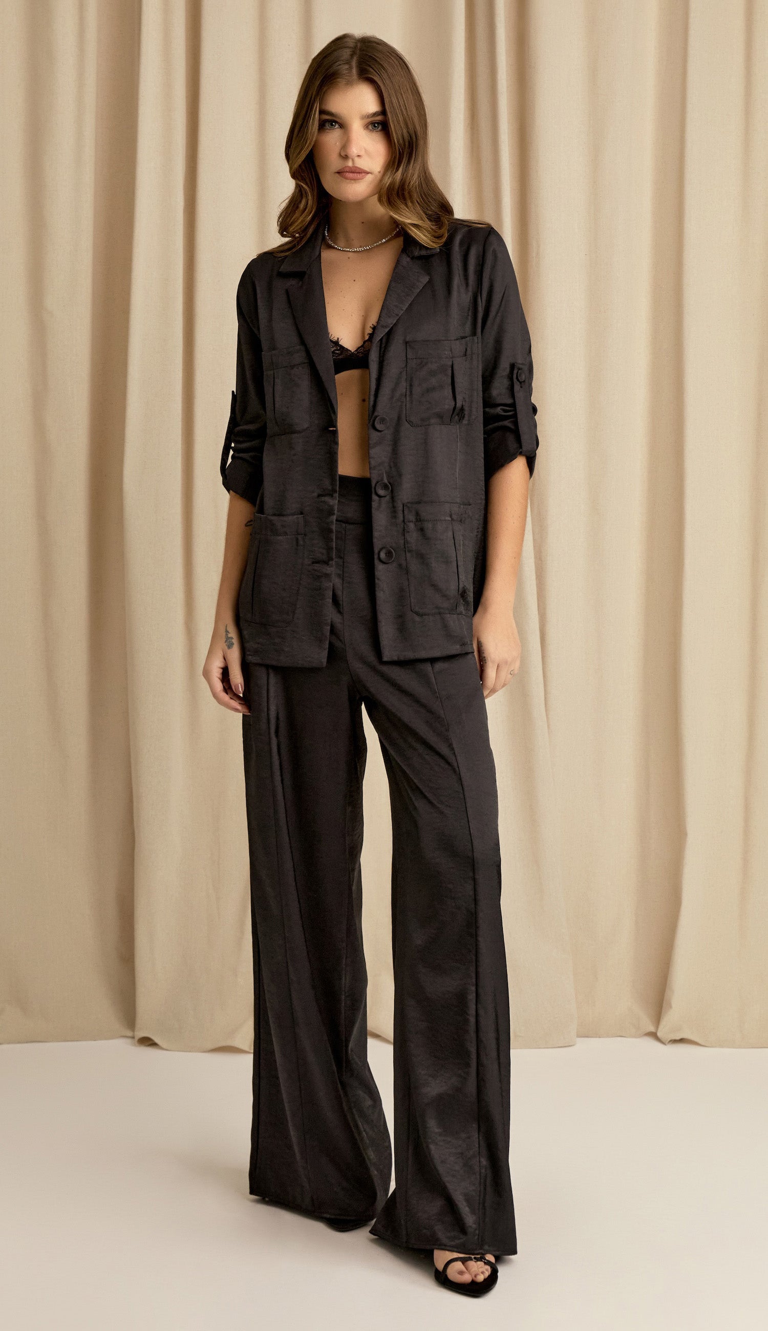 Conjunto Darla Preto