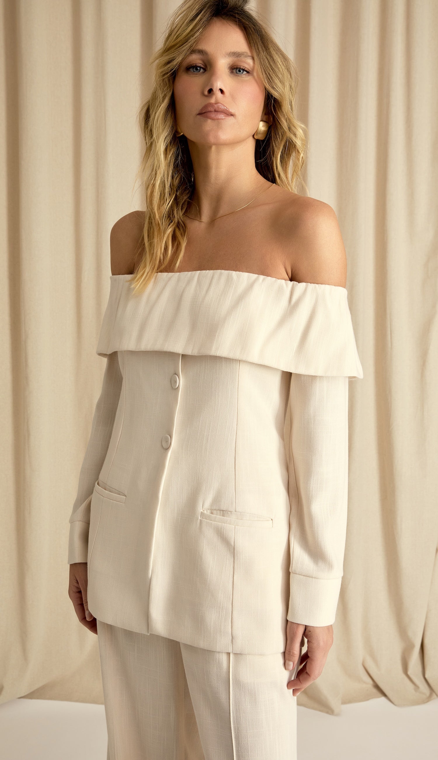 Conjunto Franciele Off White