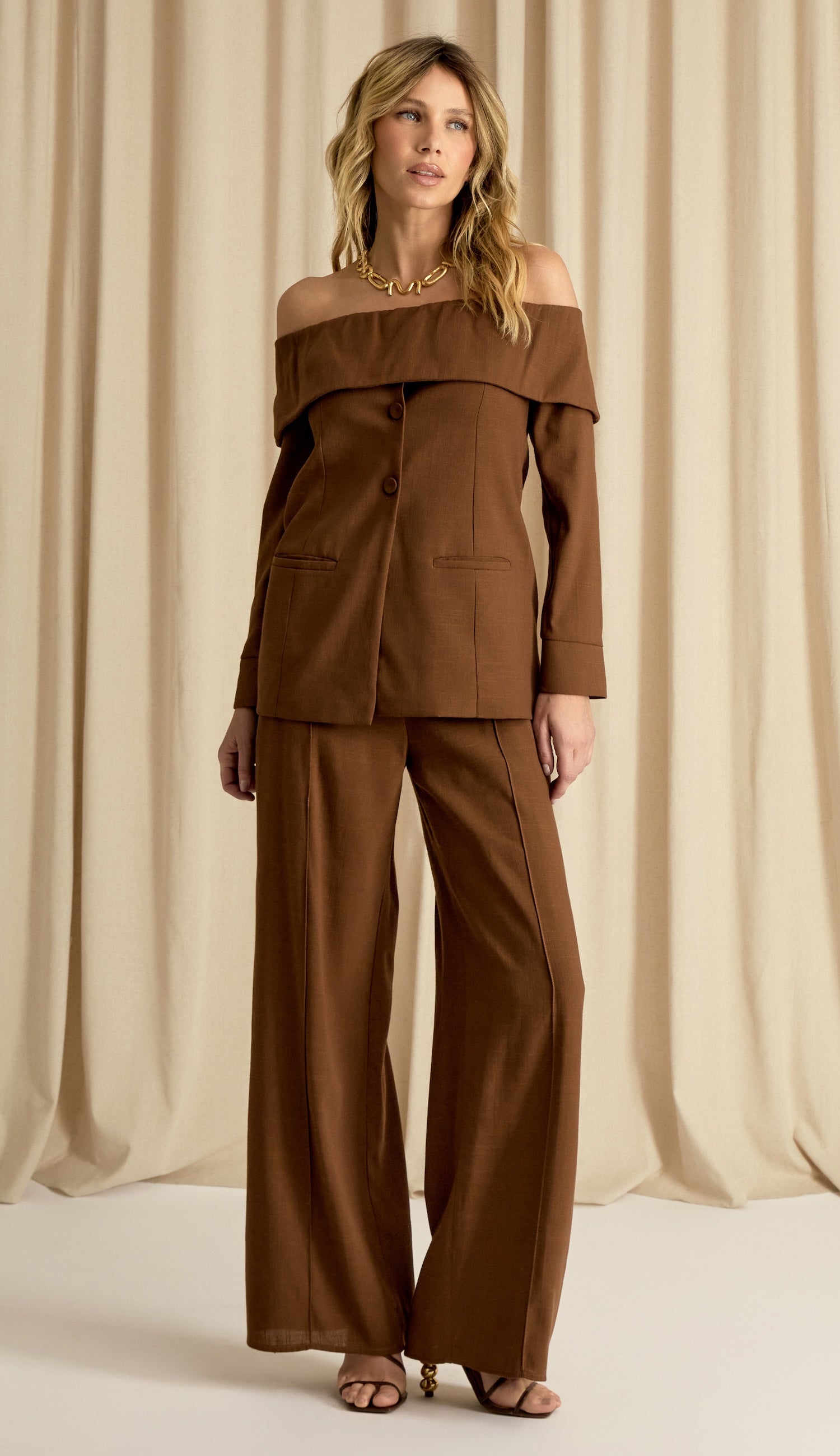 Conjunto Franciele Café