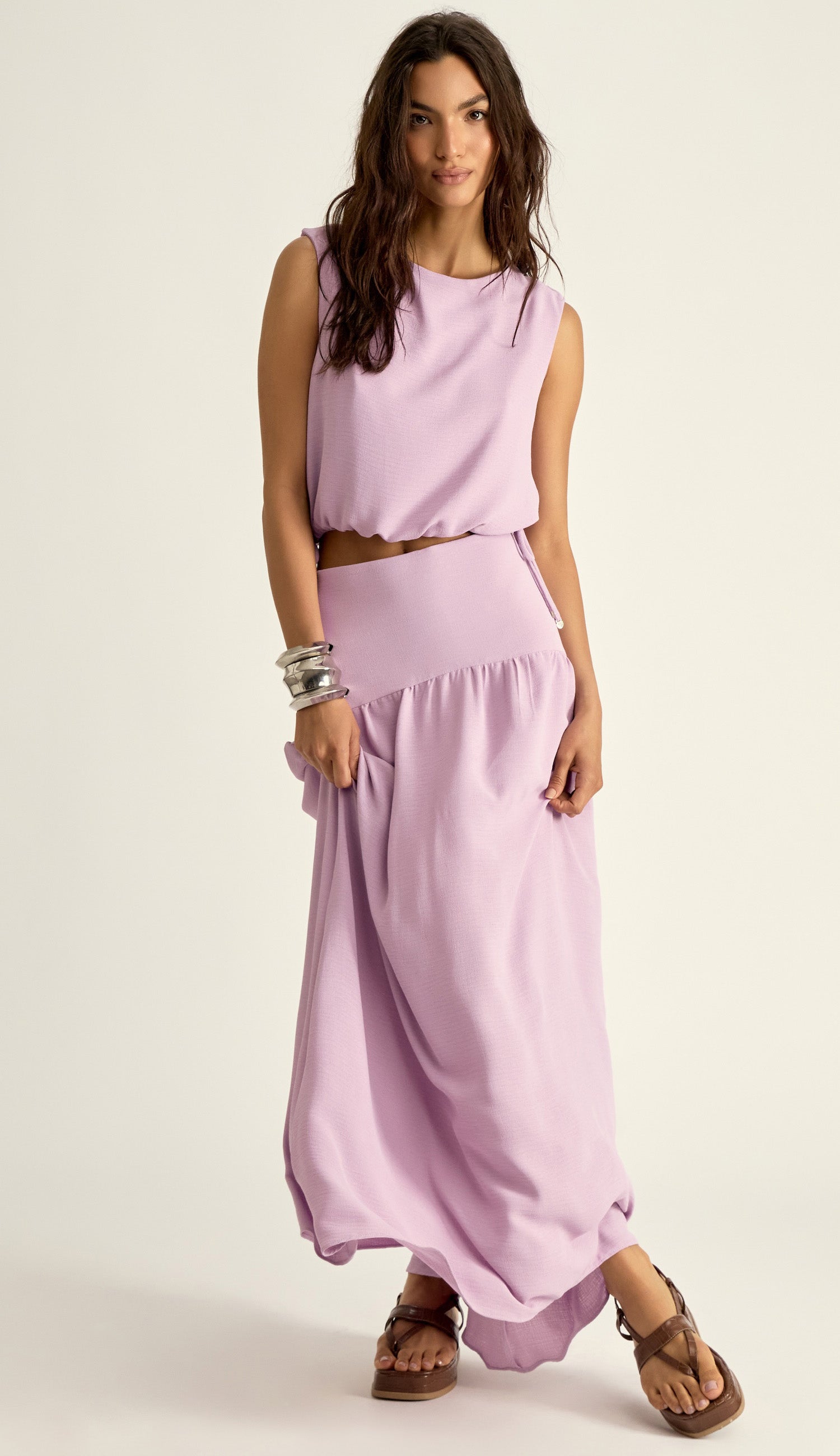 Conjunto Lavinia Lilás