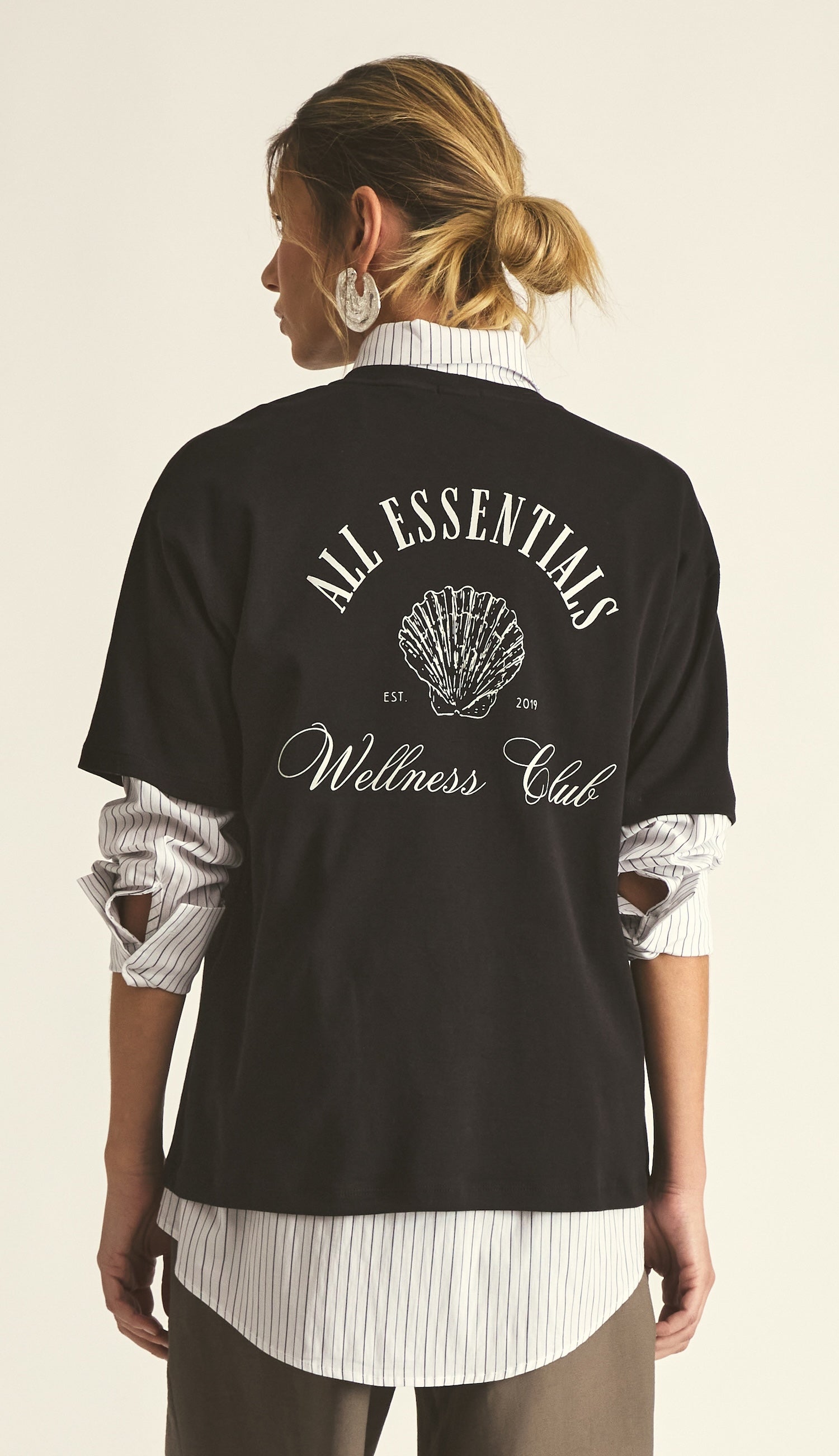 Camiseta Algodão Egipcio Fiji Preto