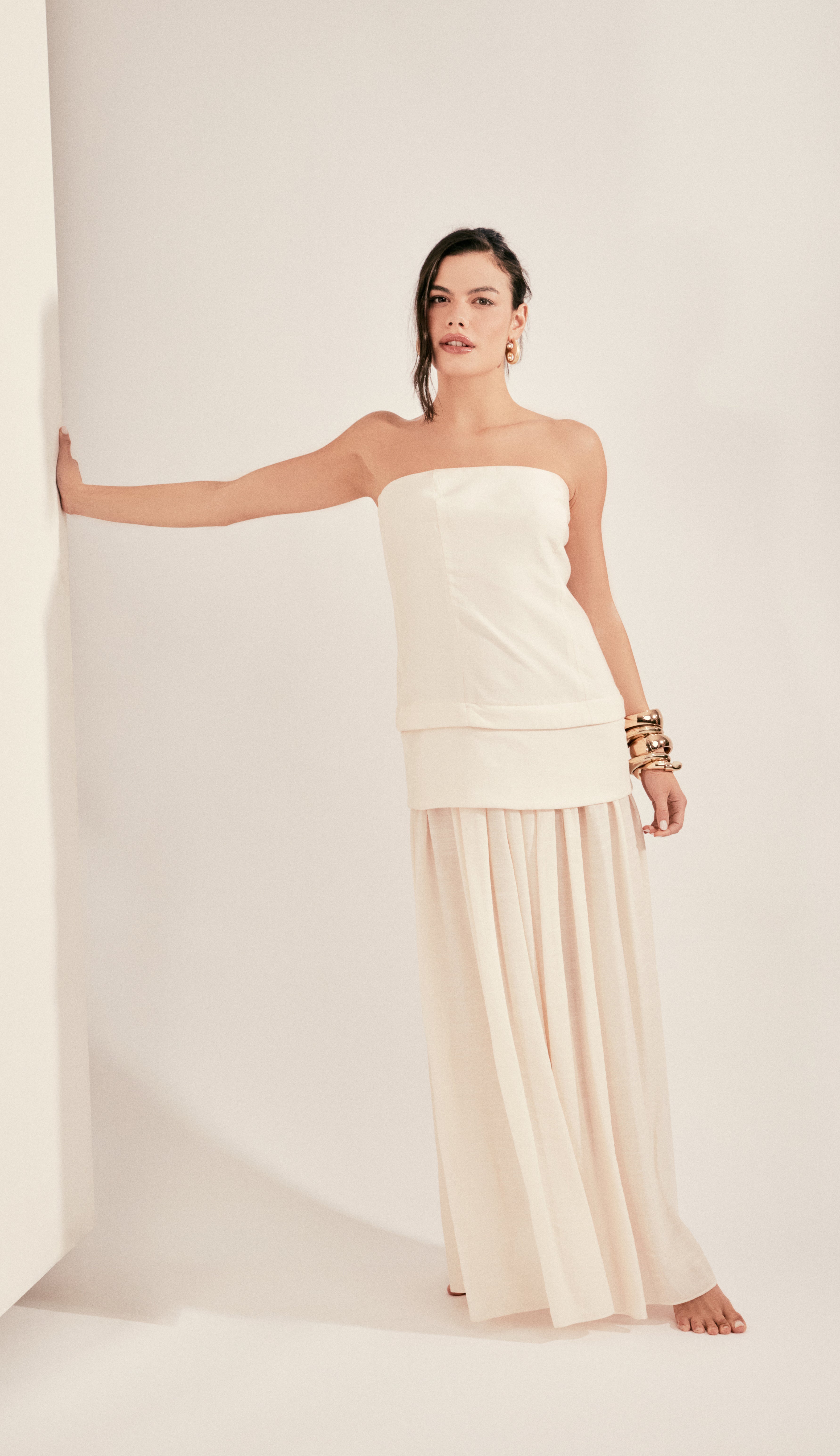Vestido Laura Off White