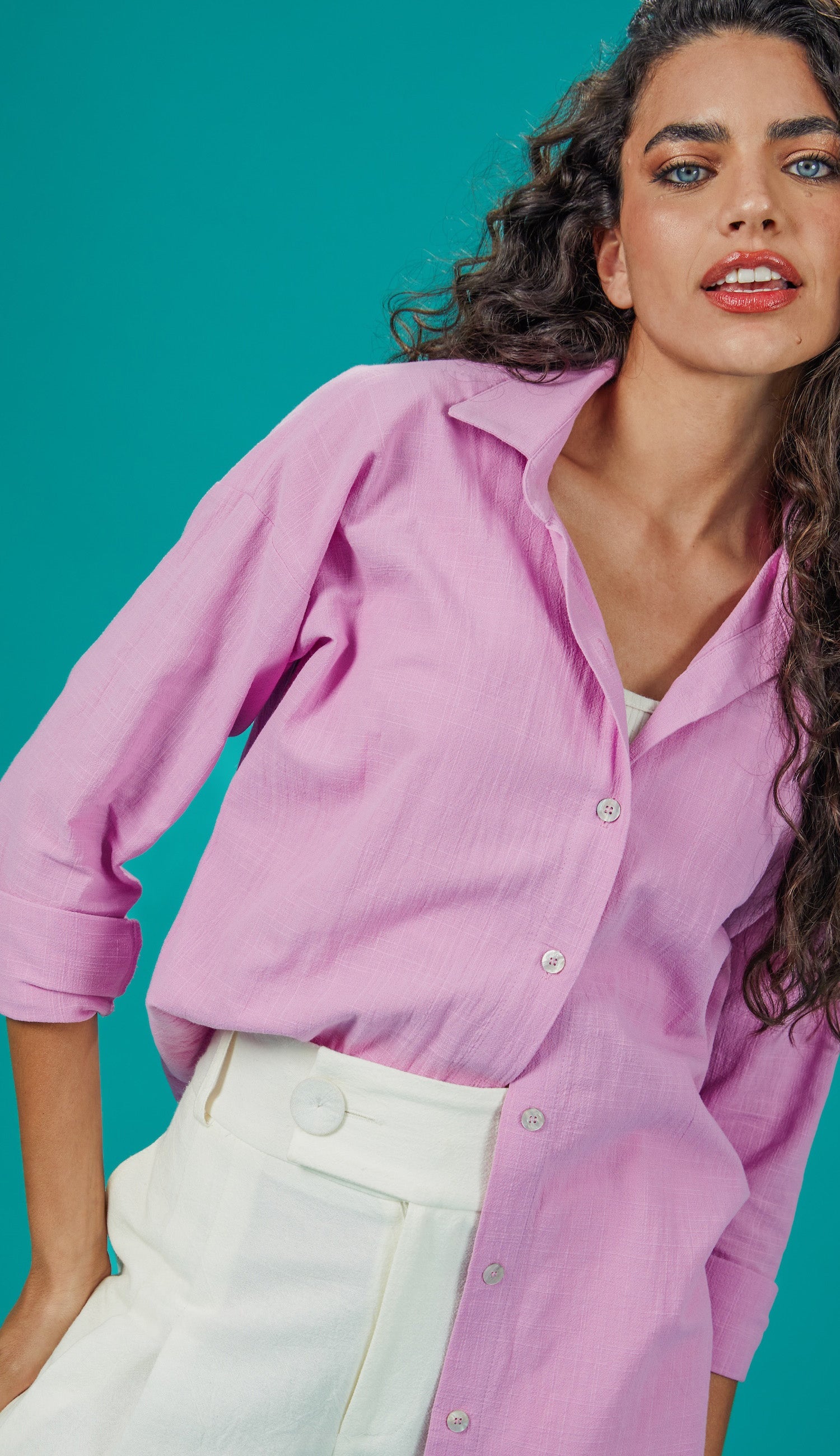 Camisa Salinas Violeta