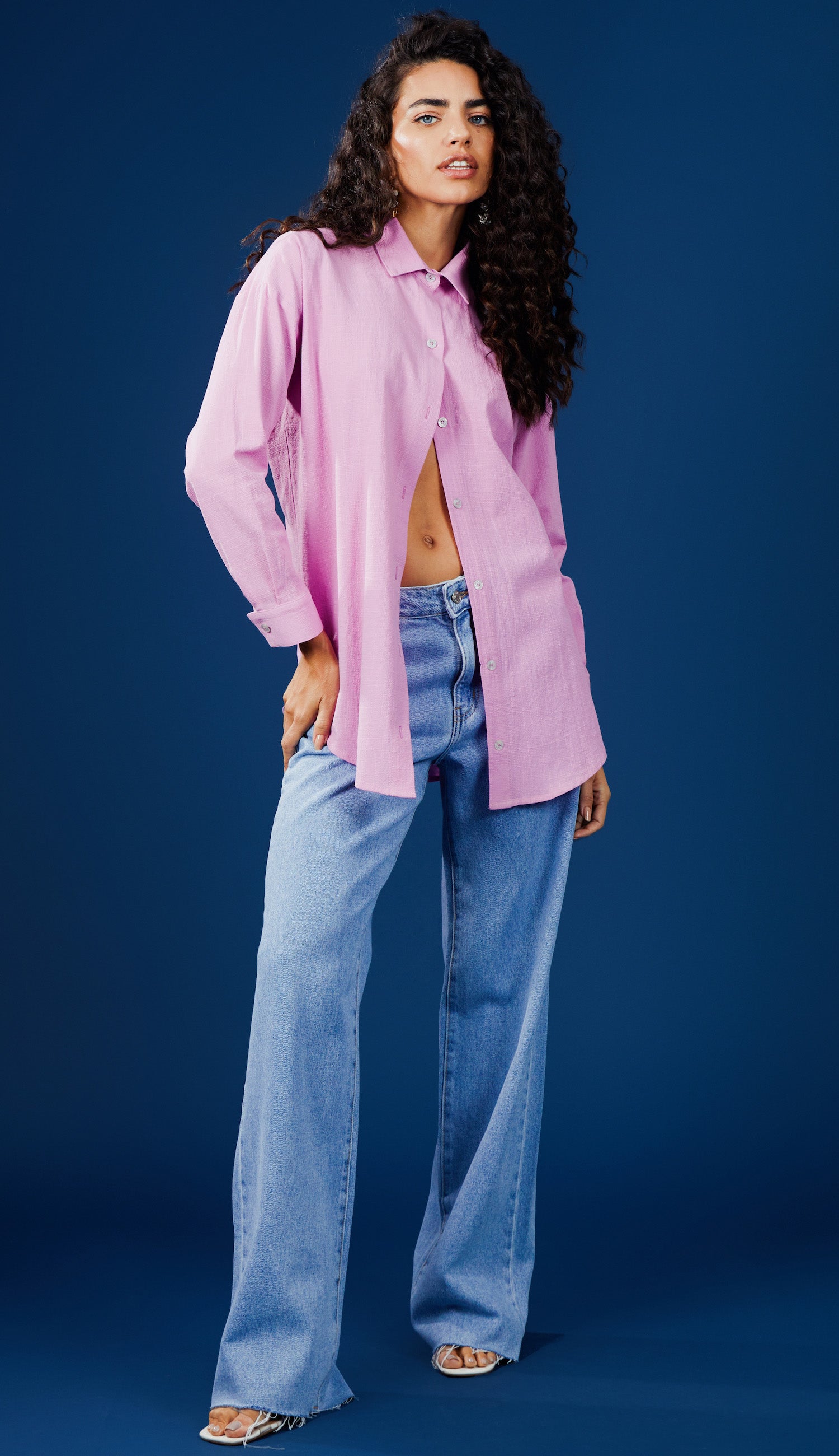 Camisa Salinas Violeta